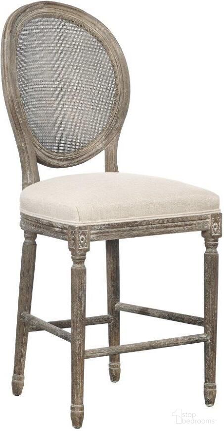 The appearance of Renton Counter Stool Rattan Back designed by Furniture Classics in the country / farmhouse interior design. This gray piece of furniture was selected by 1StopBedrooms from Renton Collection to add a touch of cosiness and style into your home. Sku: 70228R. Material: Rattan.