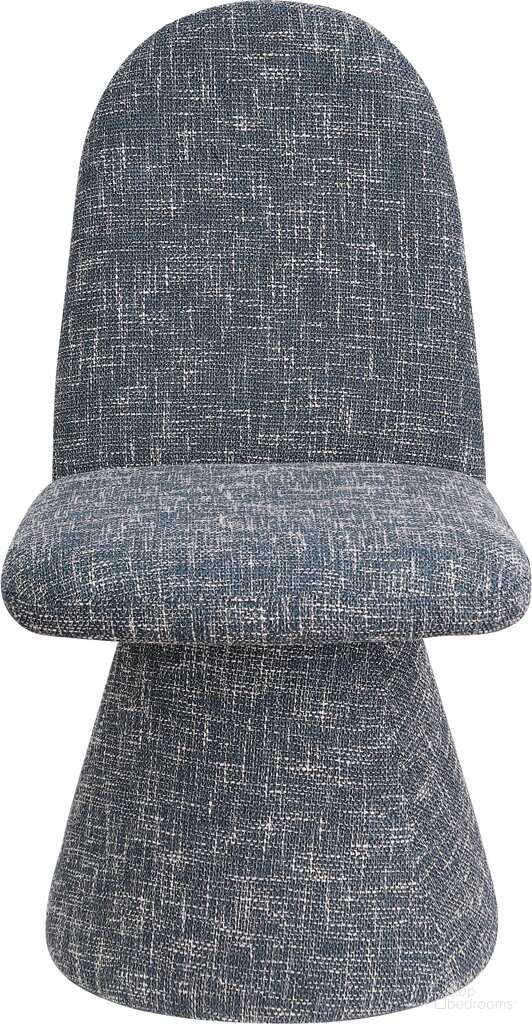 The appearance of Renuar Dining Chair Set of 2 In Blue designed by Meridian in the modern / contemporary interior design. This blue piece of furniture was selected by 1StopBedrooms from Renuar Collection to add a touch of cosiness and style into your home. Sku: 869Blue-C. Material: Fabric. Chair Type: Side Chair.