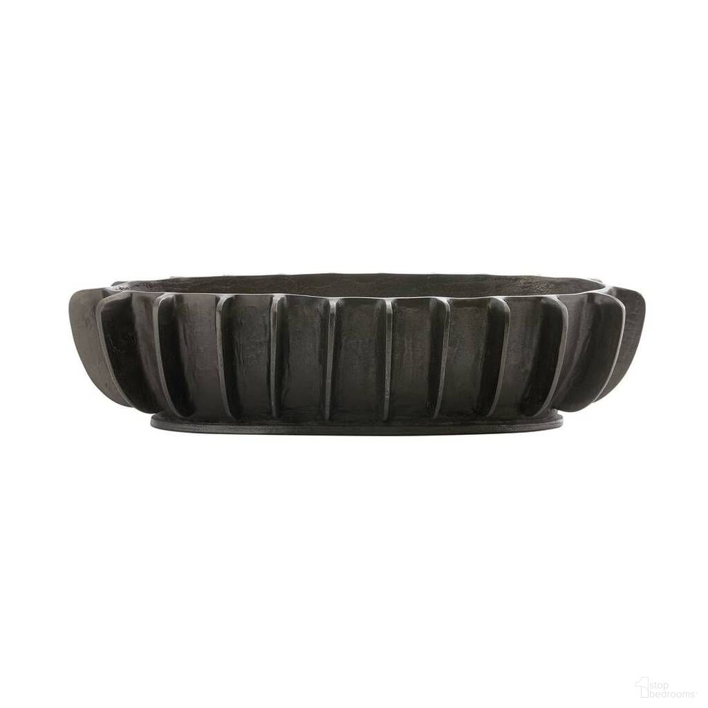 The appearance of Renzo Centerpiece In Black designed by Arteriors in the modern / contemporary interior design. This black piece of furniture was selected by 1StopBedrooms from Renzo Collection to add a touch of cosiness and style into your home. Sku: DJ2059. Material: Aluminum.