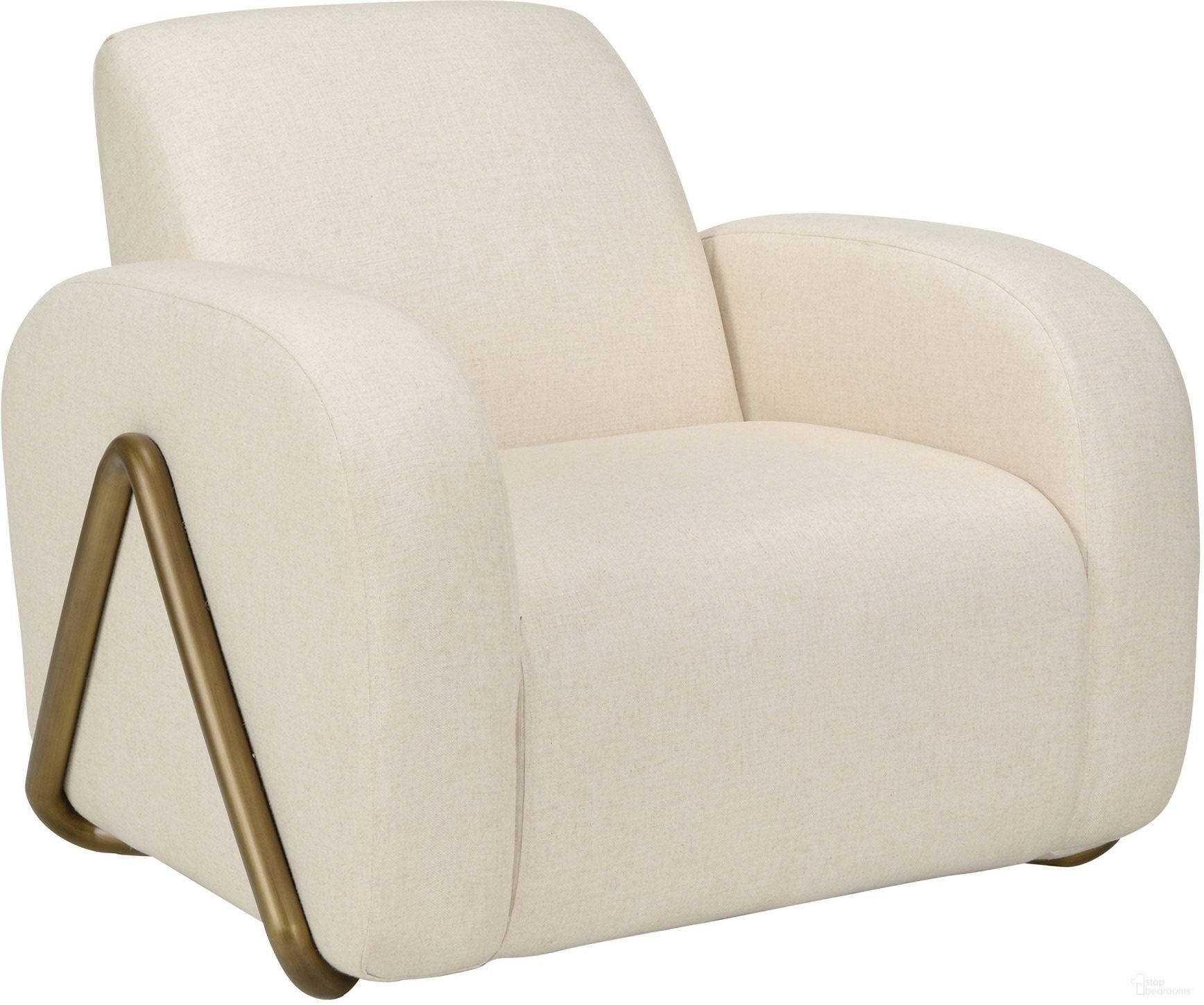 The appearance of Renzo Chair In Cream designed by Wildwood in the modern / contemporary interior design. This brown piece of furniture was selected by 1StopBedrooms from Wildwood Collection to add a touch of cosiness and style into your home. Sku: 490726. Material: Wood.