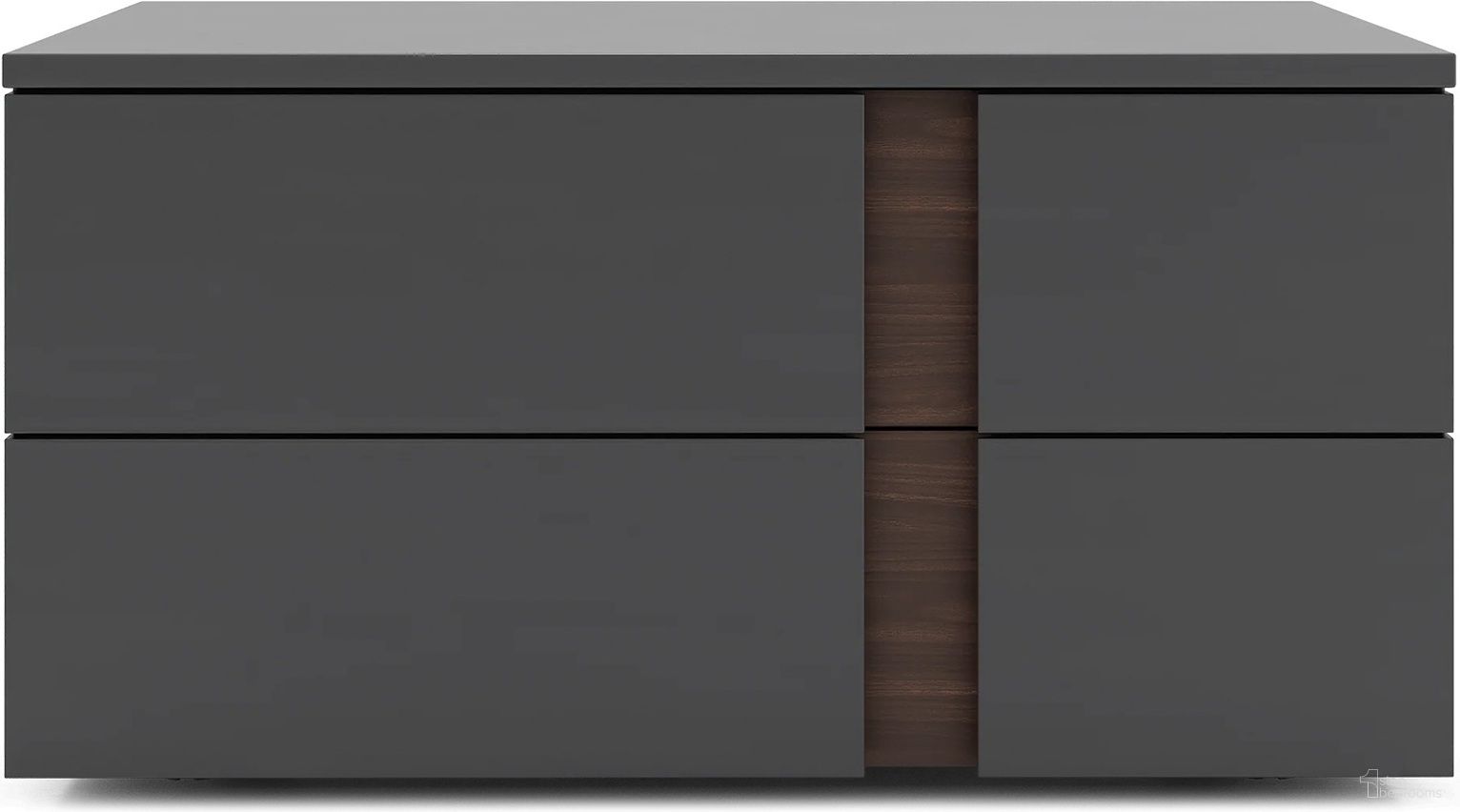 The appearance of Renzo Left Nightstand In Dark Gray Matte designed by Casabianca Home in the modern / contemporary interior design. This dark gray piece of furniture was selected by 1StopBedrooms from Renzo Collection to add a touch of cosiness and style into your home. Sku: CB-ZP3036-LGR. Material: MDF.