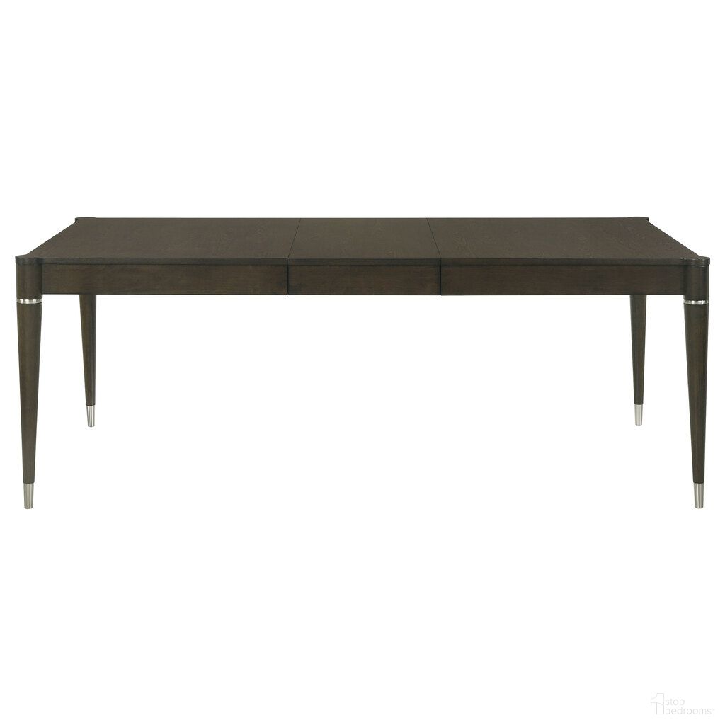 The appearance of Reseda 81 Inch Extension Leaf Dining Table In Ash Brown designed by Coaster in the modern / contemporary interior design. This ash brown piece of furniture  was selected by 1StopBedrooms from Reseda Collection to add a touch of cosiness and style into your home. Sku: 193671. Table Base Style: Legs. Material: MDF. Table Top Shape: Rectangular. Size: 42" x 63".