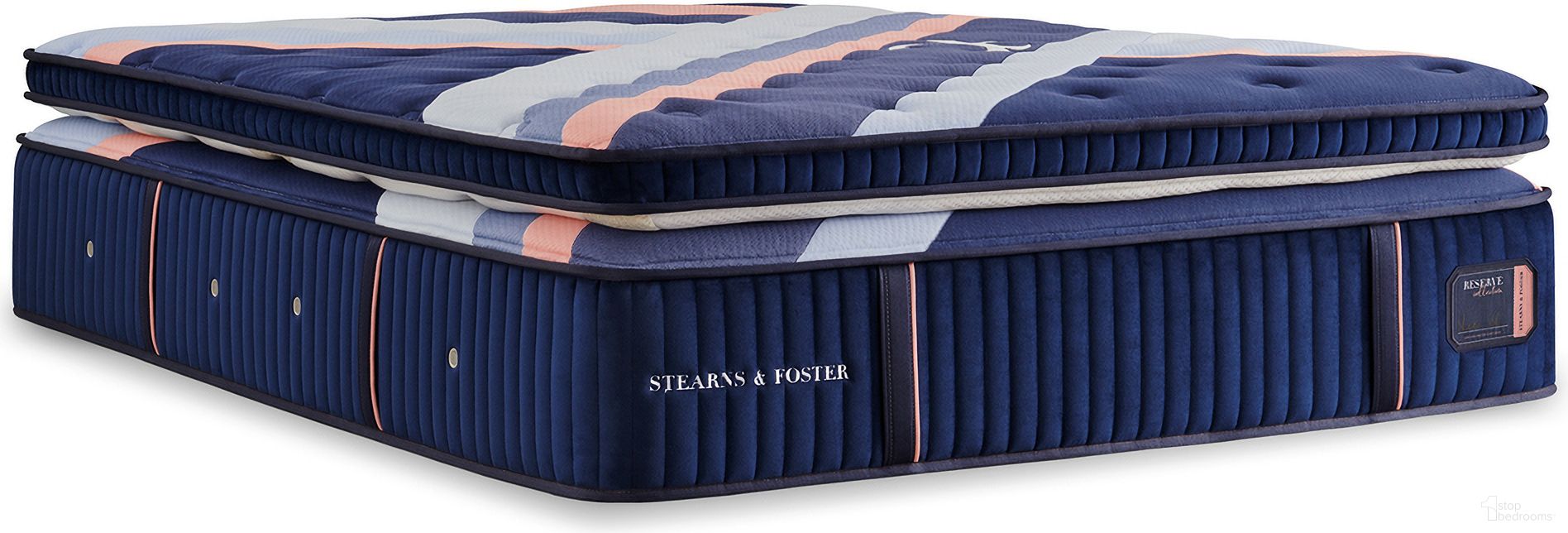 Reserve Queen Duet 17.5 Inch Firm Tight Top with Soft Removeable and