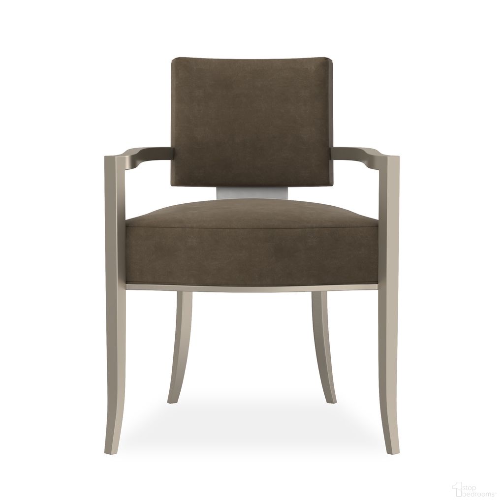 The appearance of Reserved Seating Arm Chair In Brown designed by Caracole in the modern / contemporary interior design. This brown piece of furniture  was selected by 1StopBedrooms from Reserved Seating Collection to add a touch of cosiness and style into your home. Sku: CLA-424-275G. Material: Birch. Chair Type: Arm Chair.