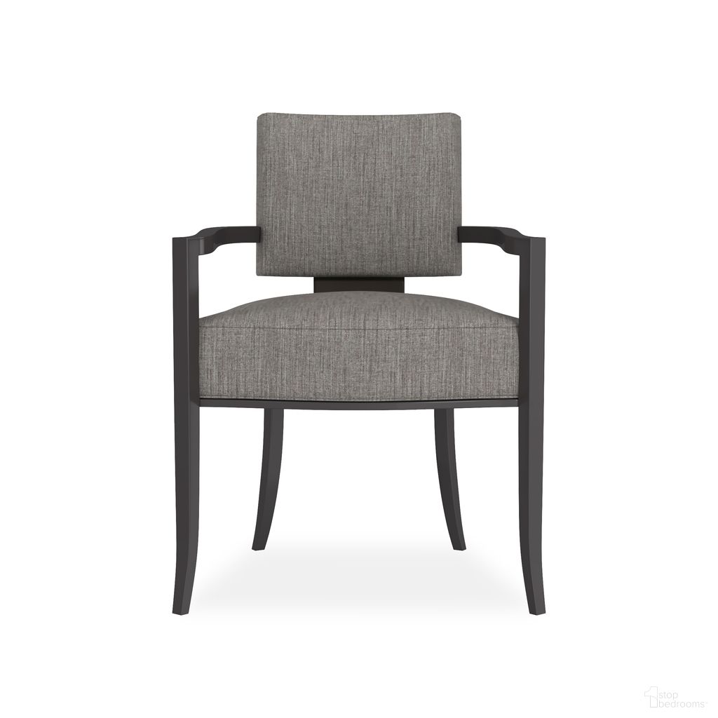 The appearance of Reserved Seating Arm Chair In Gray designed by Caracole in the transitional interior design. This gray piece of furniture  was selected by 1StopBedrooms from Reserved Seating Collection to add a touch of cosiness and style into your home. Sku: CLA-424-275F. Material: Birch. Chair Type: Arm Chair.