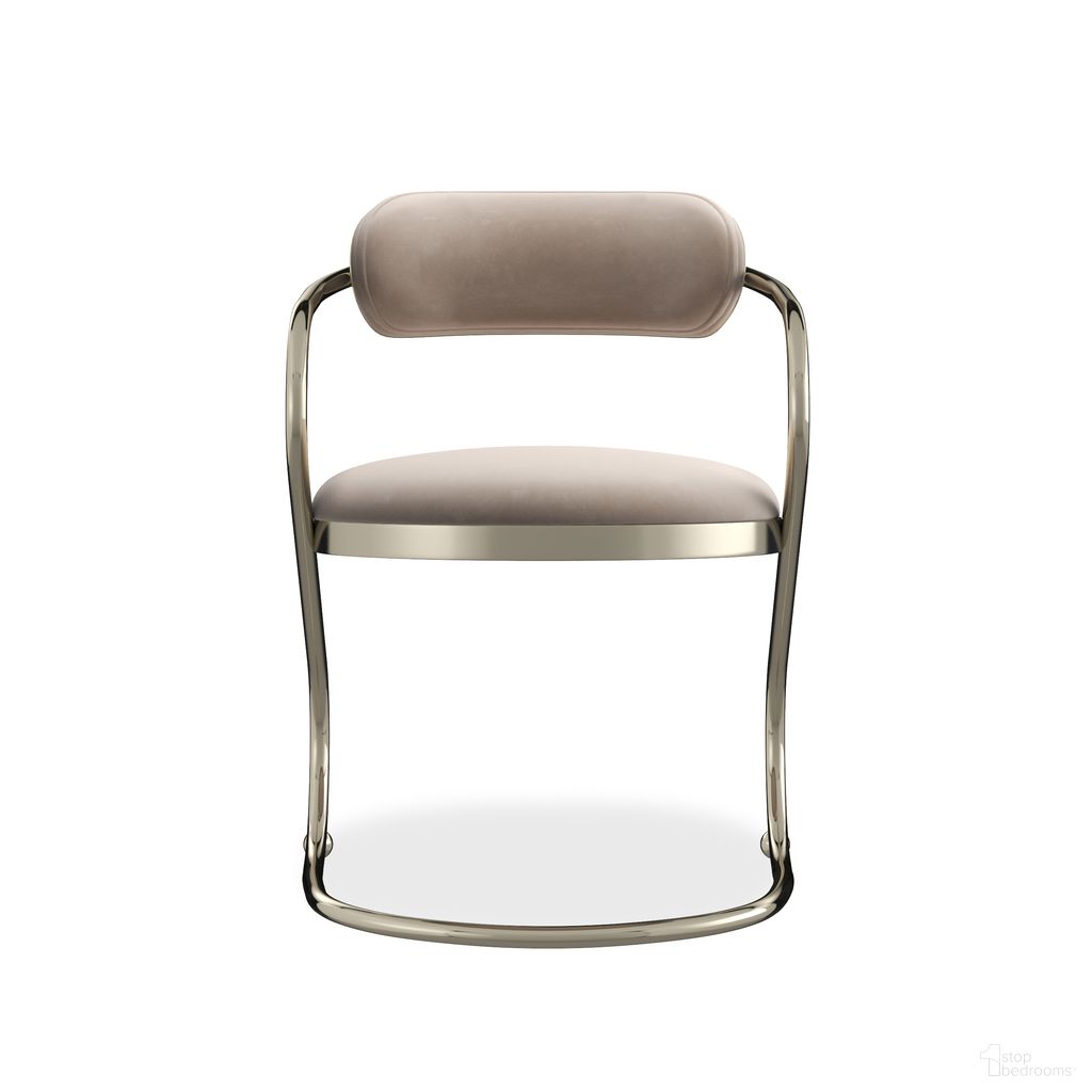 The appearance of Retrospect Arm Chair In Gold designed by Caracole in the modern / contemporary interior design. This gold piece of furniture  was selected by 1StopBedrooms from Retrospect Collection to add a touch of cosiness and style into your home. Sku: CLA-424-293. Material: Metal. Chair Type: Arm Chair.