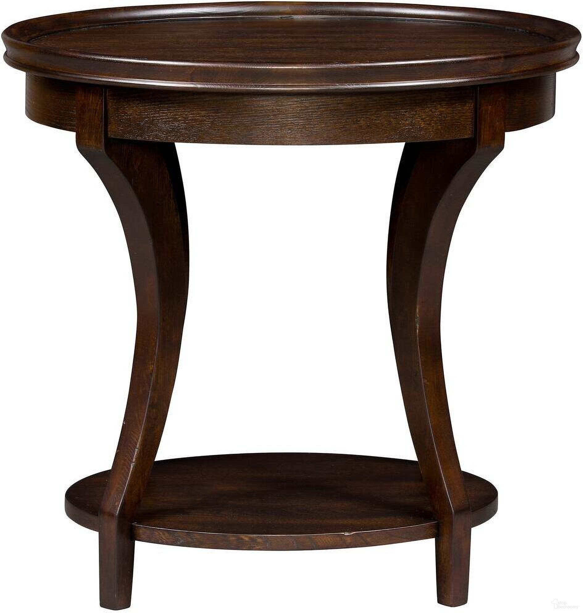 Revelation Oval End Table In Graphite