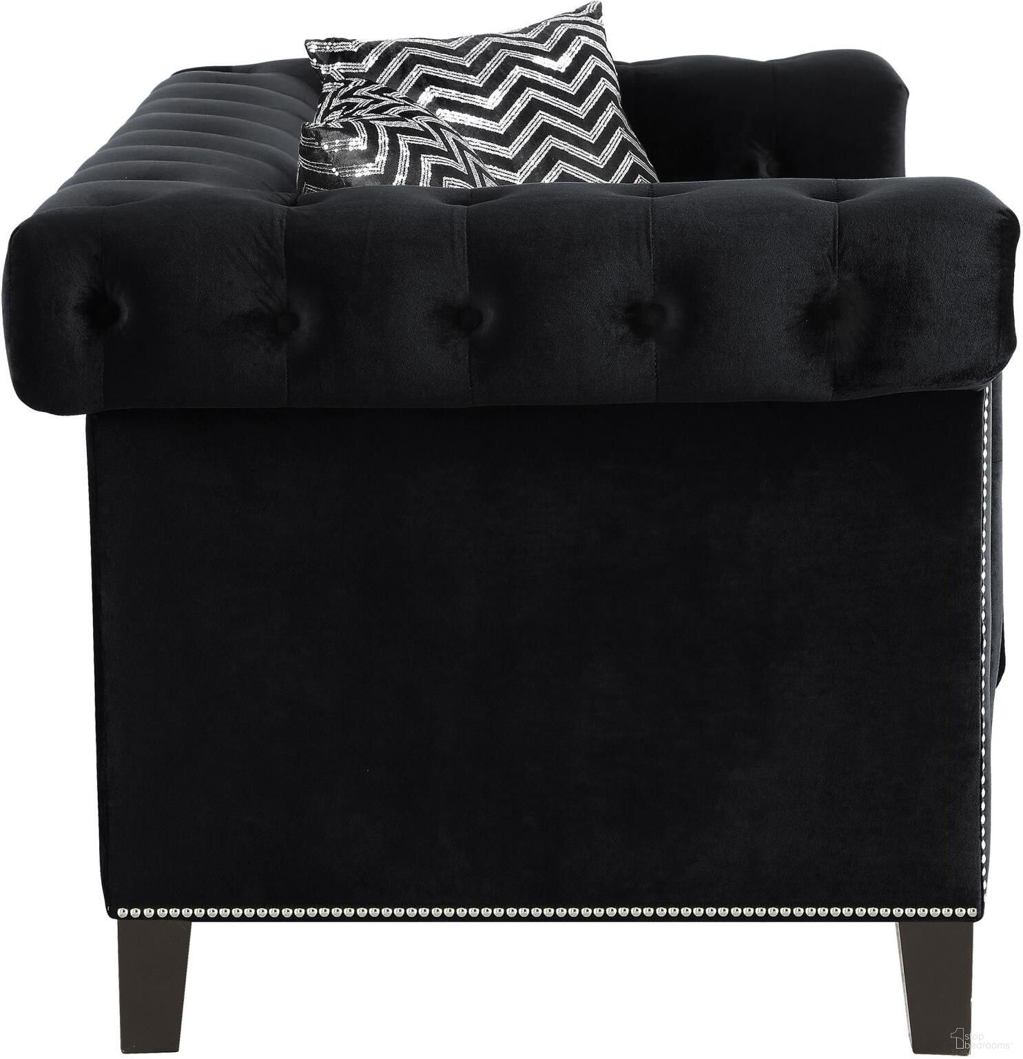 Reventlow Black Living Room Set by Coaster 1StopBedrooms