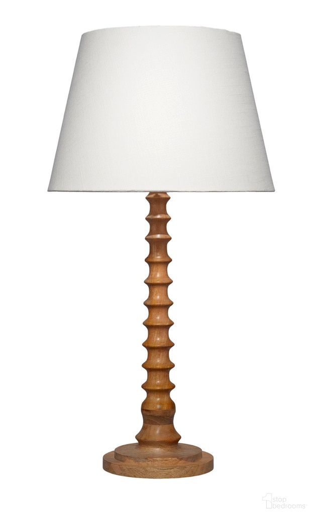 The appearance of Revolution Wood Table Lamp In Natural designed by Jamie Young Company in the coastal interior design. This natural piece of furniture  was selected by 1StopBedrooms from Revolution Collection to add a touch of cosiness and style into your home. Sku: LS9REVOLUTNA. Material: Mango Wood.