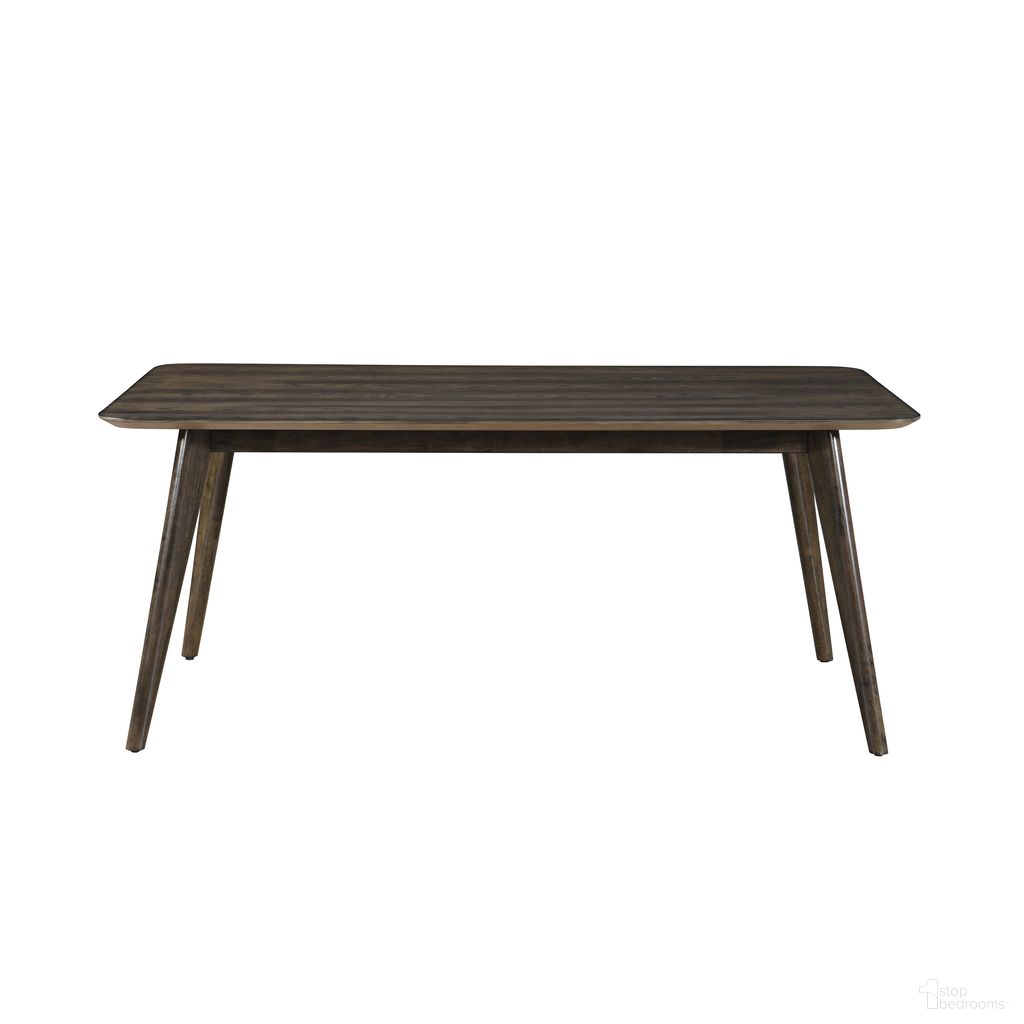 The appearance of Rex 72 Inch Rectangle Dining Table In Brown designed by New Classic in the transitional interior design. This brown piece of furniture was selected by 1StopBedrooms from Rex Collection to add a touch of cosiness and style into your home. Sku: D1078-10. Table Base Style: Legs. Material: Wood. Table Top Shape: Rectangular. Size: 72" x 40".
