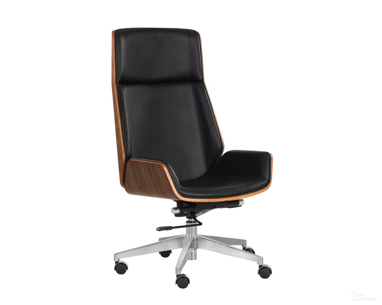Rhett Office Chair In Dillon Black