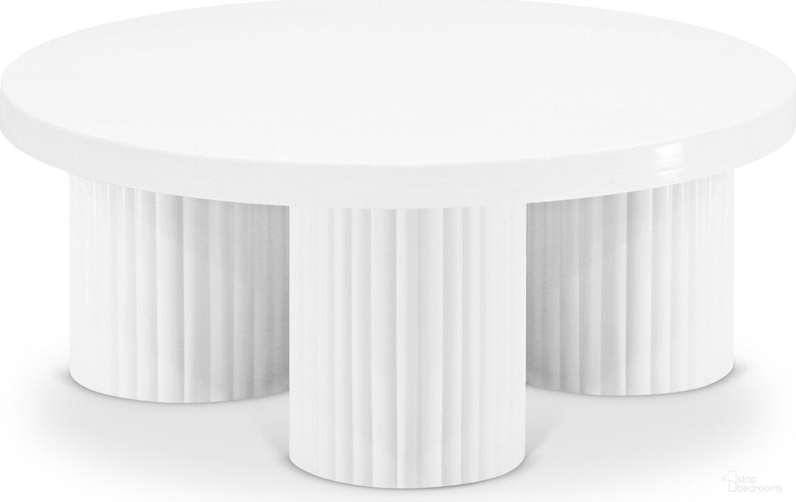 Rhodes Coffee Table In White