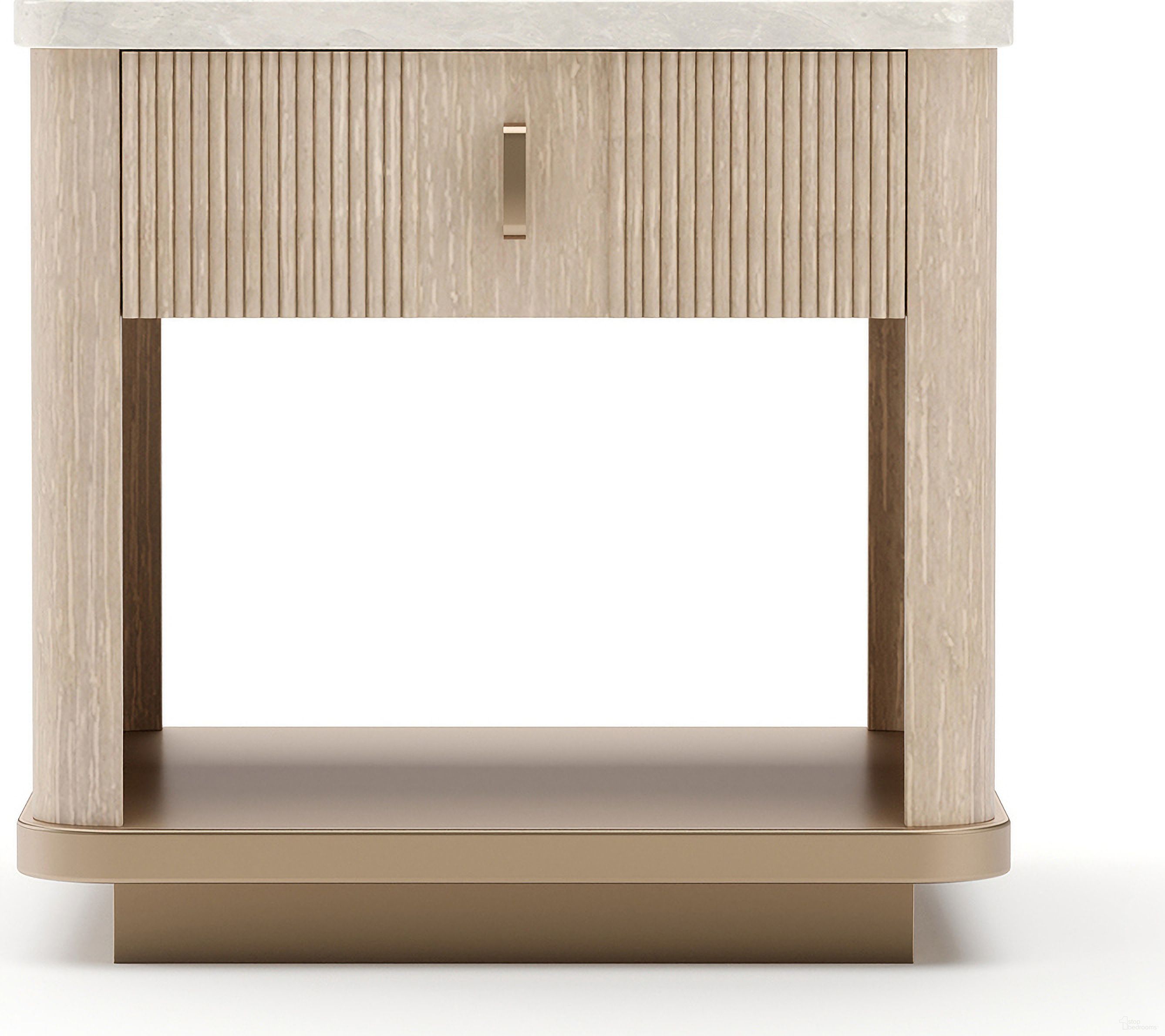 The appearance of Rhythm End Table In Natural designed by Caracole in the transitional interior design. This natural piece of furniture was selected by 1StopBedrooms from Rhythm Collection to add a touch of cosiness and style into your home. Sku: CLA-425V-411. Material: Stone.
