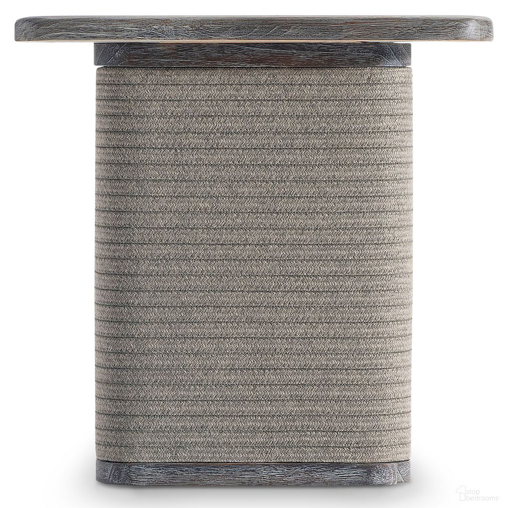 Rialto Outdoor Side Table In Brown