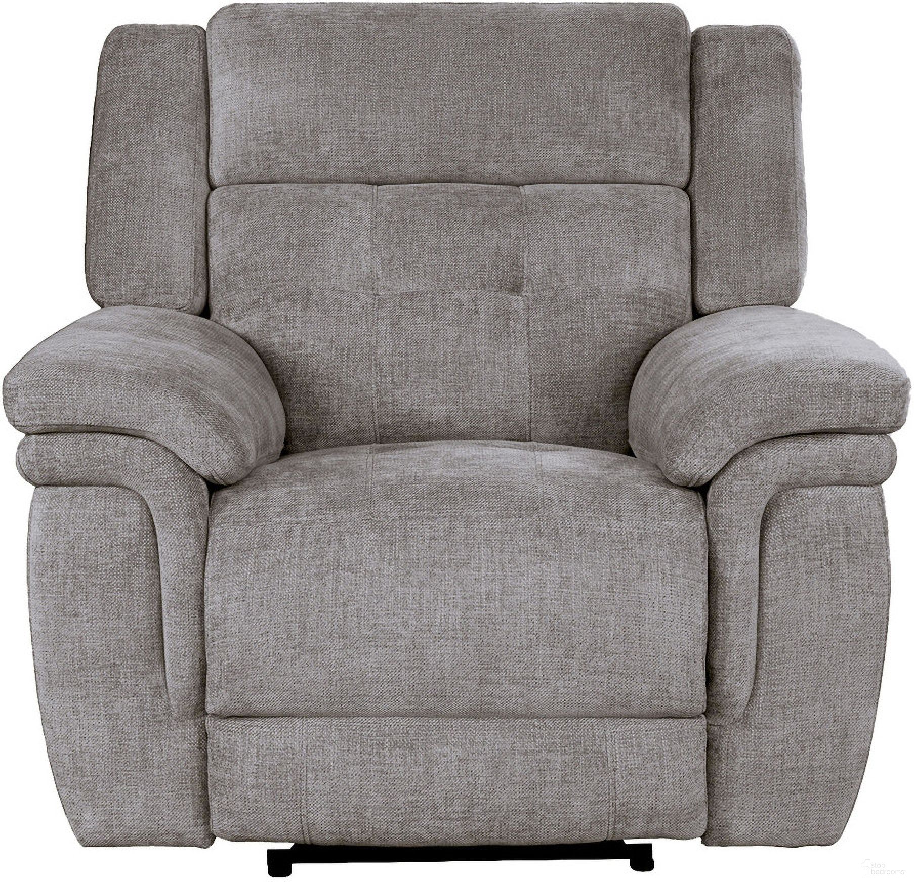 The appearance of Richland Power Recliner In Bristol Grey designed by Parker House in the transitional interior design. This bristol grey piece of furniture was selected by 1StopBedrooms from Richland Collection to add a touch of cosiness and style into your home. Sku: MRIC#812PH-BRGR. Material: Polyester.