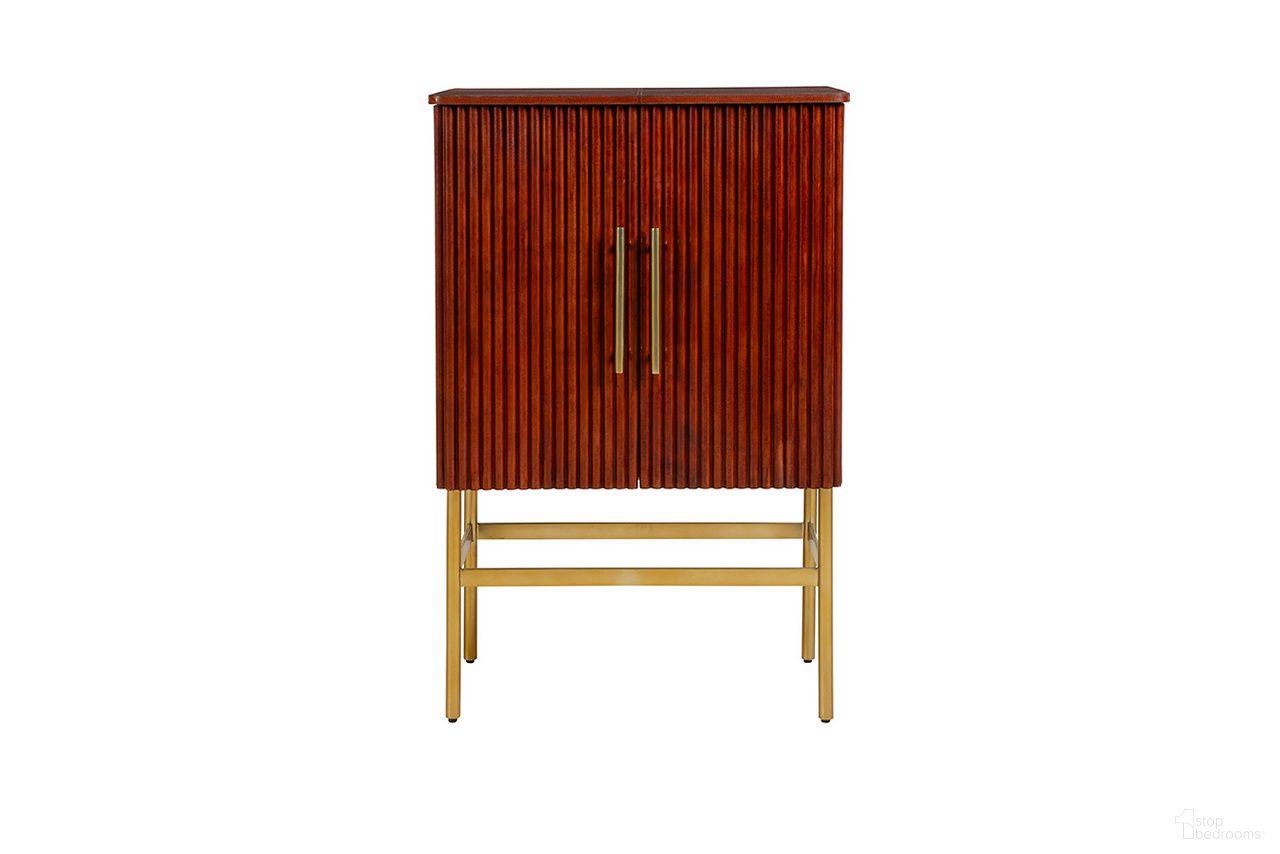 The appearance of Ricky Bar Cabinet designed by Furniture Classics in the modern / contemporary interior design. This piece of furniture was selected by 1StopBedrooms from Ricky Collection to add a touch of cosiness and style into your home. Sku: 60-63. Material: Leather.