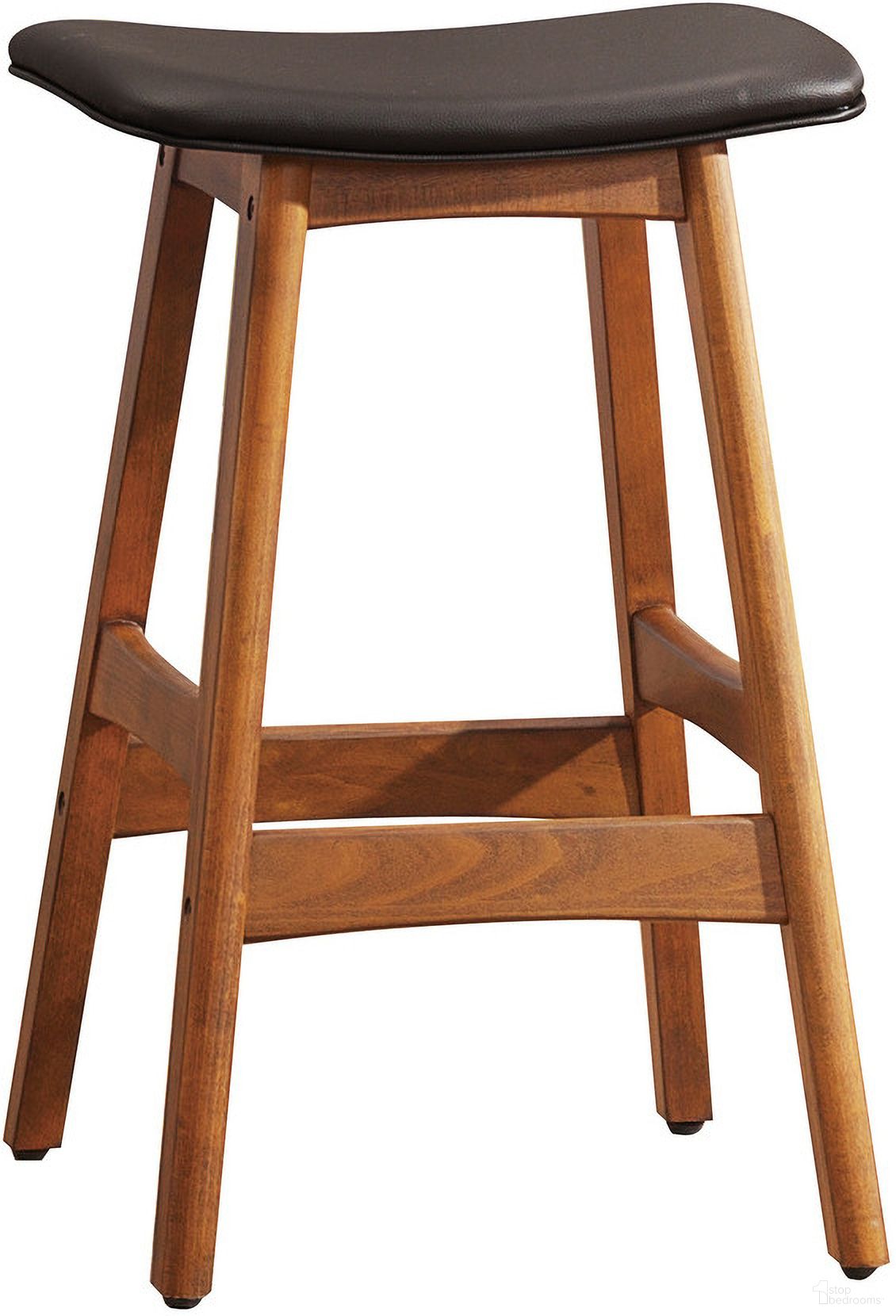 The appearance of Ride 24 Inch Dark Brown Stool Set of 2 designed by Homelegance in the traditional interior design. This brown piece of furniture was selected by 1StopBedrooms from Ride Collection to add a touch of cosiness and style into your home. Sku: 1188DB-24. Material: Vinyl.