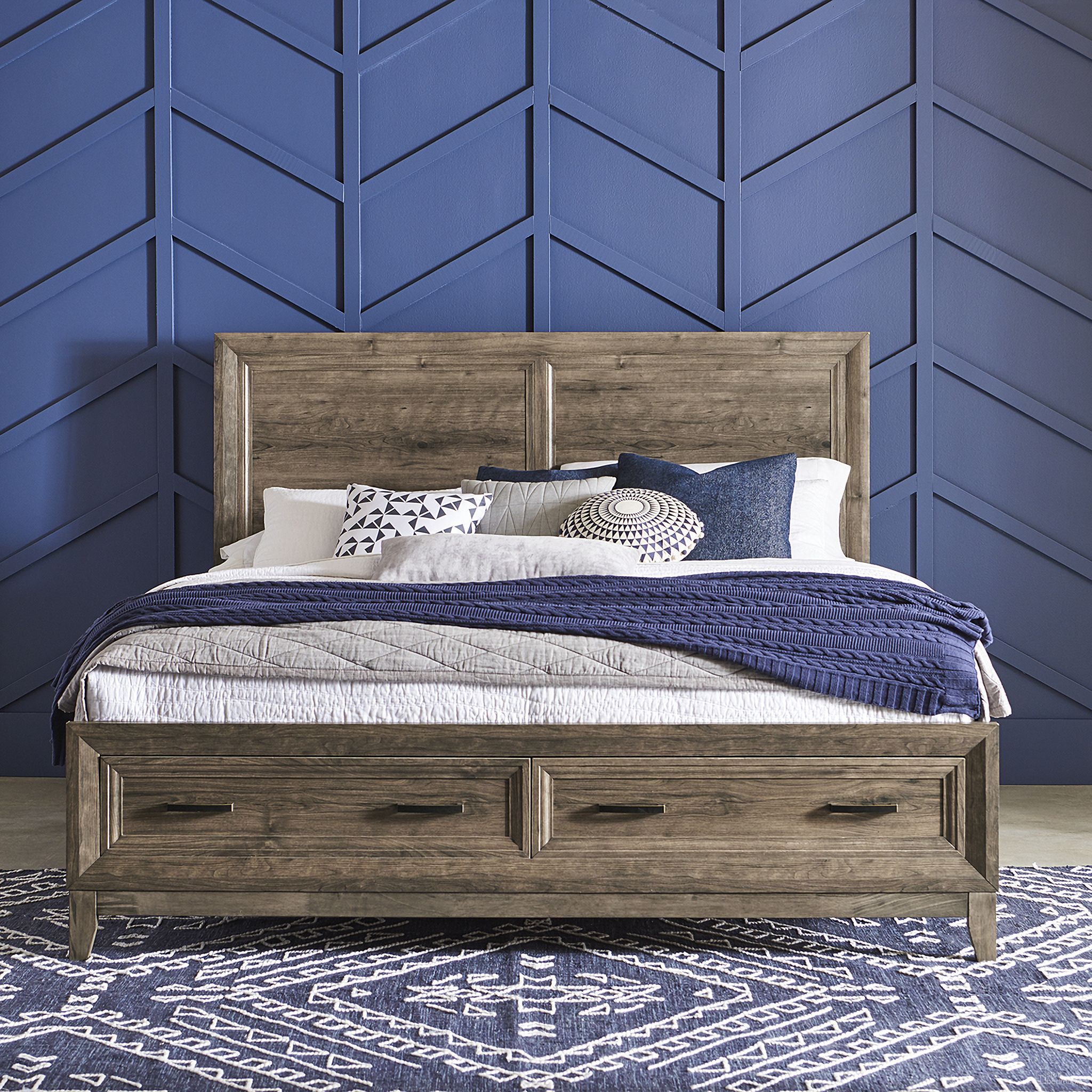 The appearance of Ridgecrest King Storage Bed designed by Liberty in the transitional interior design. This cobblestone piece of furniture was selected by 1StopBedrooms from Ridgecrest Collection to add a touch of cosiness and style into your home. Sku: 384-BR90RSP;384-BR16FS;384-BR15. Bed Type: Storage Bed. Bed Size: King. Material: Rubberwood.