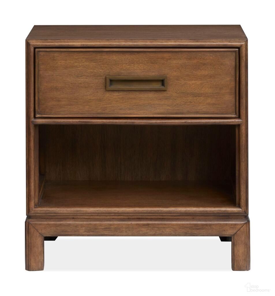 Ridgefield Open Nightstand In Russet