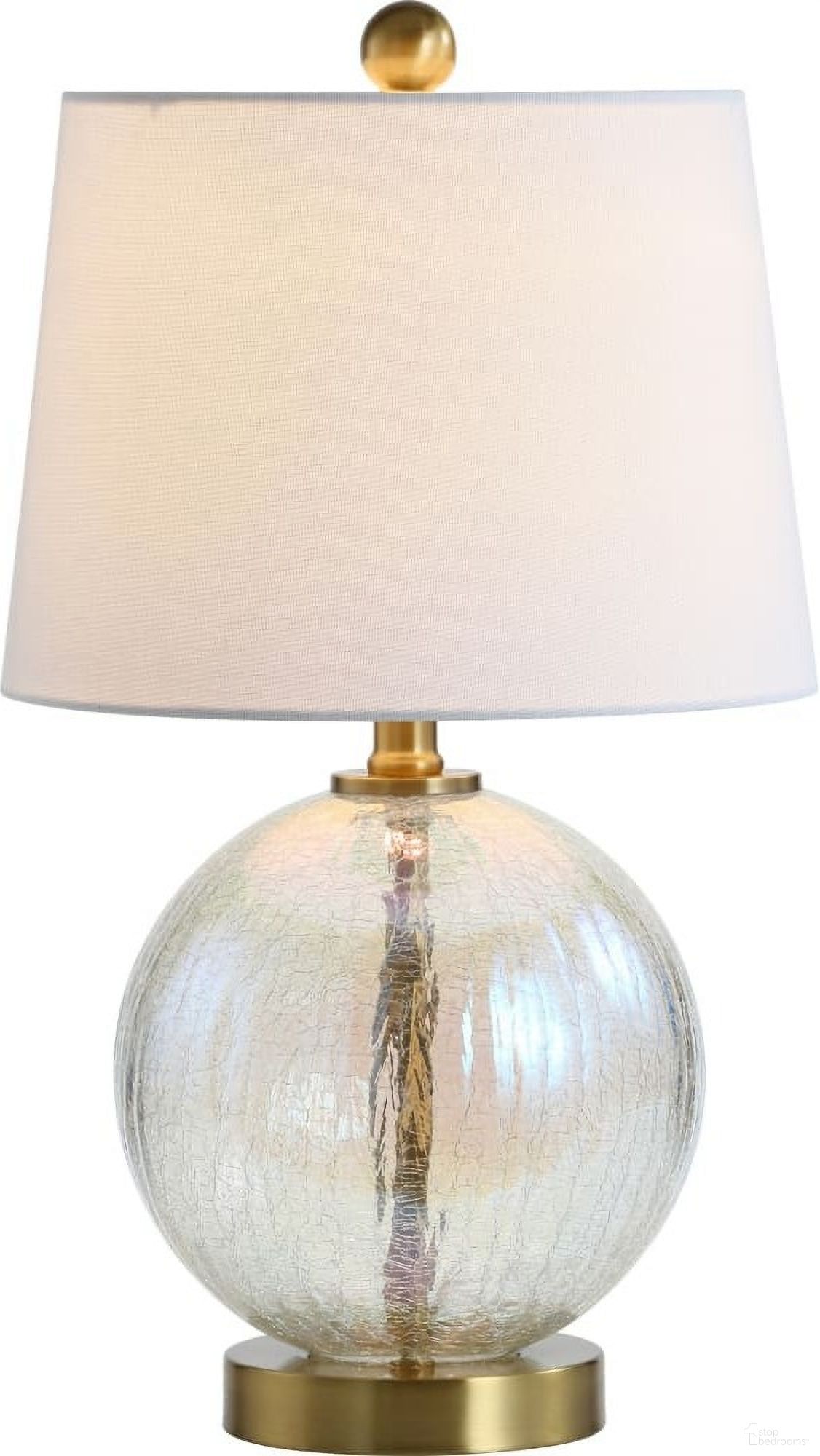 Riglan Clear/Gold Table Lamp
