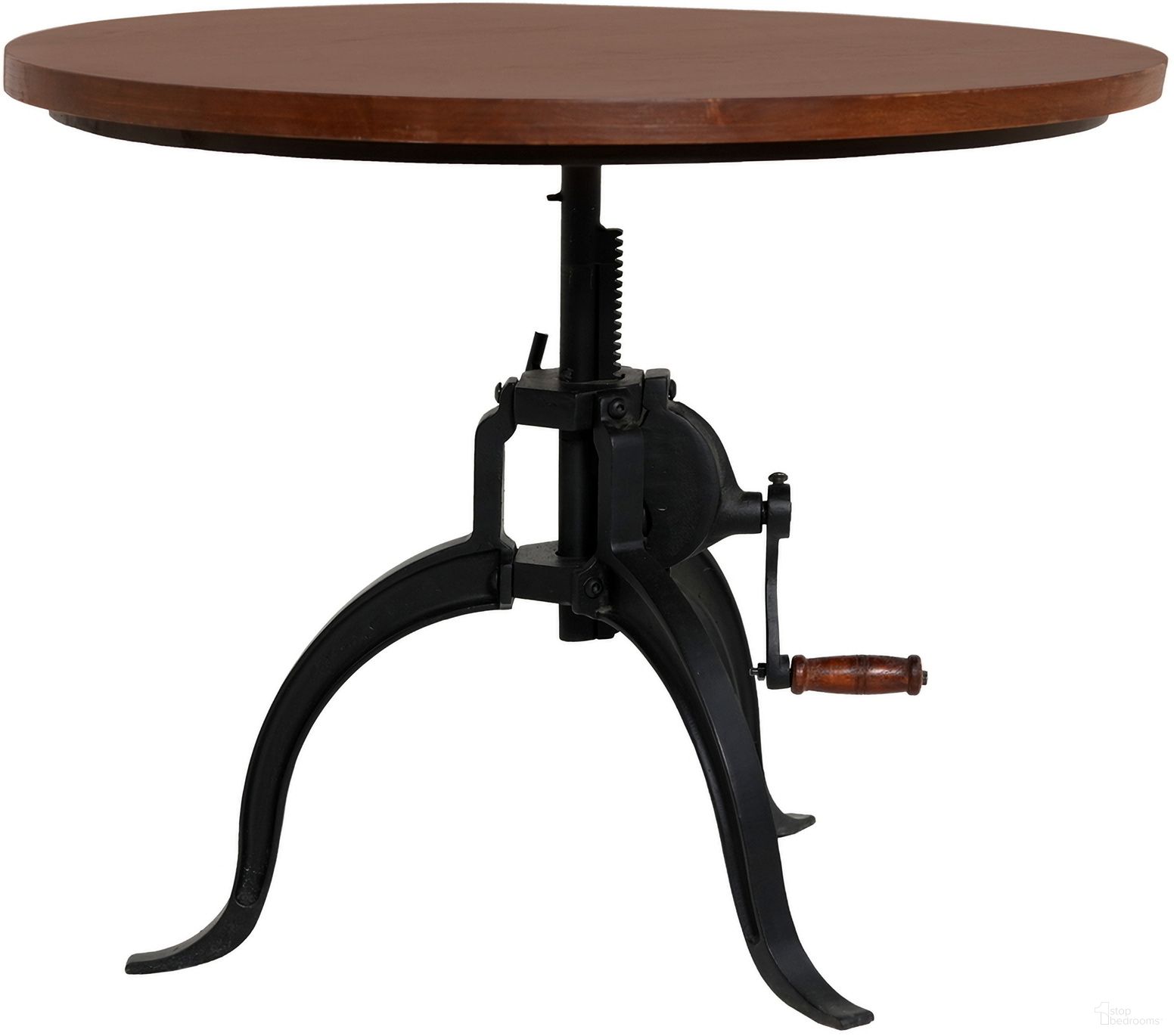 The appearance of Riley Adjustable Height Rustic Coffee Table In Chestnut Top and Black Base designed by Carolina Living in the industrial interior design. This chestnut and black piece of furniture was selected by 1StopBedrooms from Riley Collection to add a touch of cosiness and style into your home. Sku: CT-3018-JT-CHBL. Material: Mango Wood.