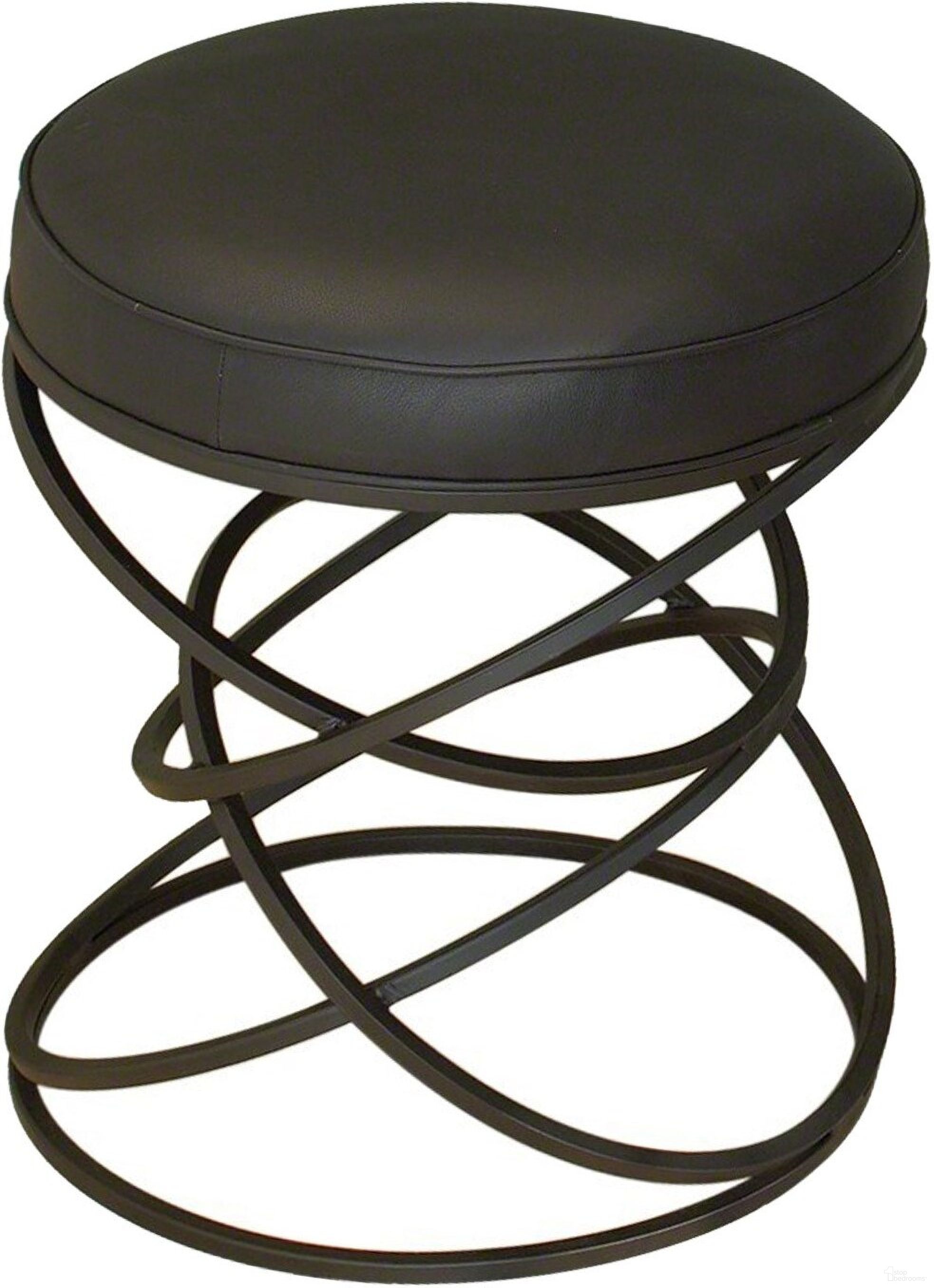 The appearance of Ring Counter Stool In Black designed by Global Views in the modern / contemporary interior design. This black piece of furniture  was selected by 1StopBedrooms from Ring Collection to add a touch of cosiness and style into your home. Sku: 991392. Material: Iron.