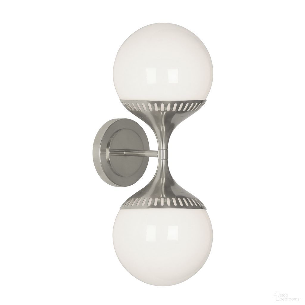 Rio End-on-End Sconce In Polished Nickel