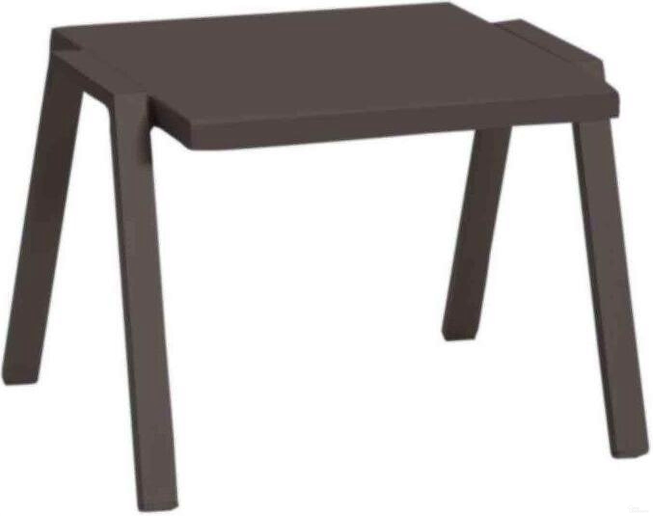 The appearance of Rio Taupe Side Table designed by Whiteline Modern Living in the modern / contemporary interior design. This taupe piece of furniture  was selected by 1StopBedrooms from Rio Collection to add a touch of cosiness and style into your home. Sku: ST1593-TAU. Material: Aluminum.