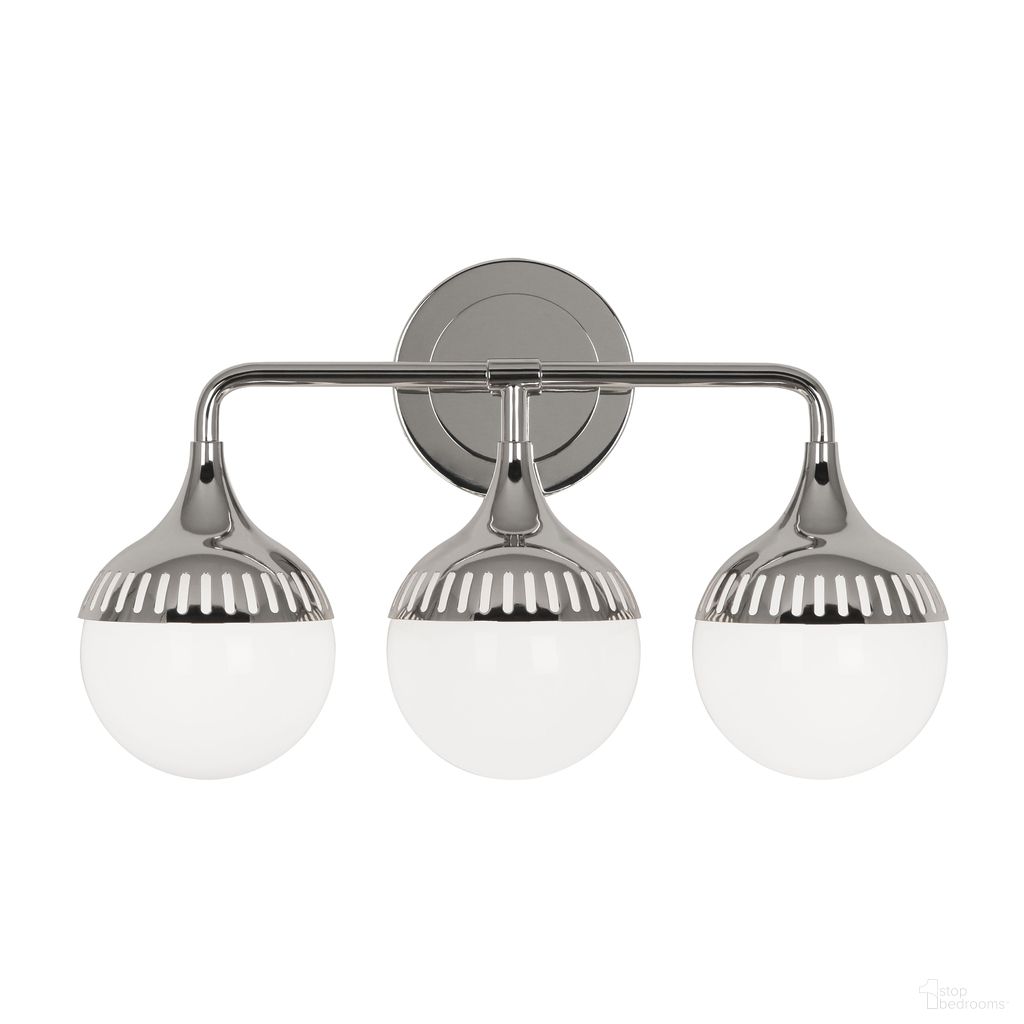Rio Three-Light Sconce In Polished Nickel