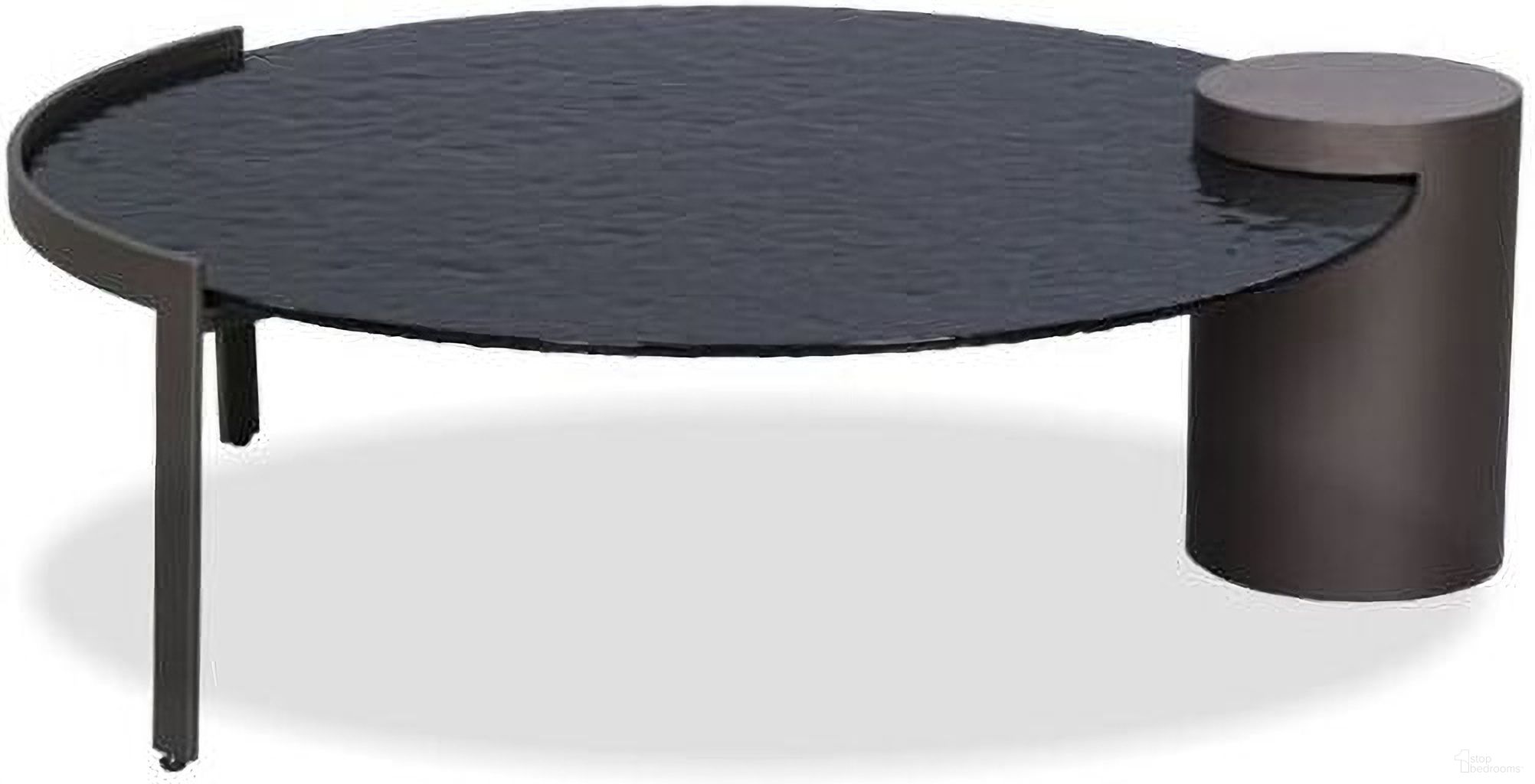 The appearance of Ripple Coffee Table Deep Bronze Powder Coated Base In Black designed by Mobital in the modern / contemporary interior design. This black piece of furniture was selected by 1StopBedrooms from Ripple Collection to add a touch of cosiness and style into your home. Sku: WCO-RIPP-BLAC-PCDBR. Material: Glass.