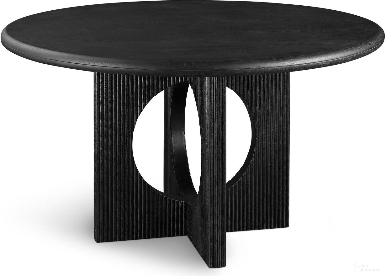 Rivas 54 Inch Dining Table In Black