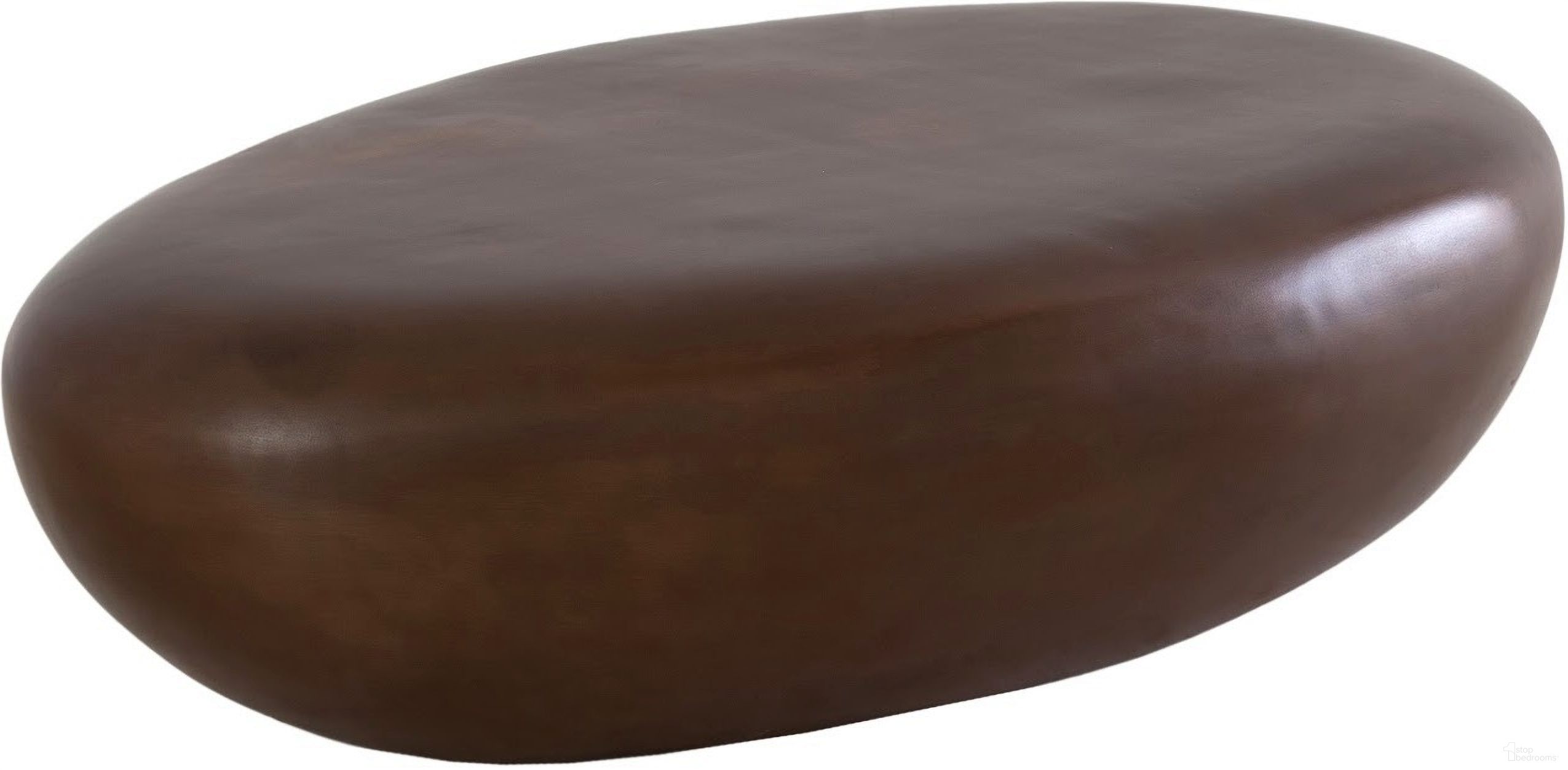 The appearance of River Stone Coffee Table PH58491 designed by Phillips Collection in the modern / contemporary interior design. This brown piece of furniture  was selected by 1StopBedrooms from River Stone Collection to add a touch of cosiness and style into your home. Sku: PH58491. Material: Resin.