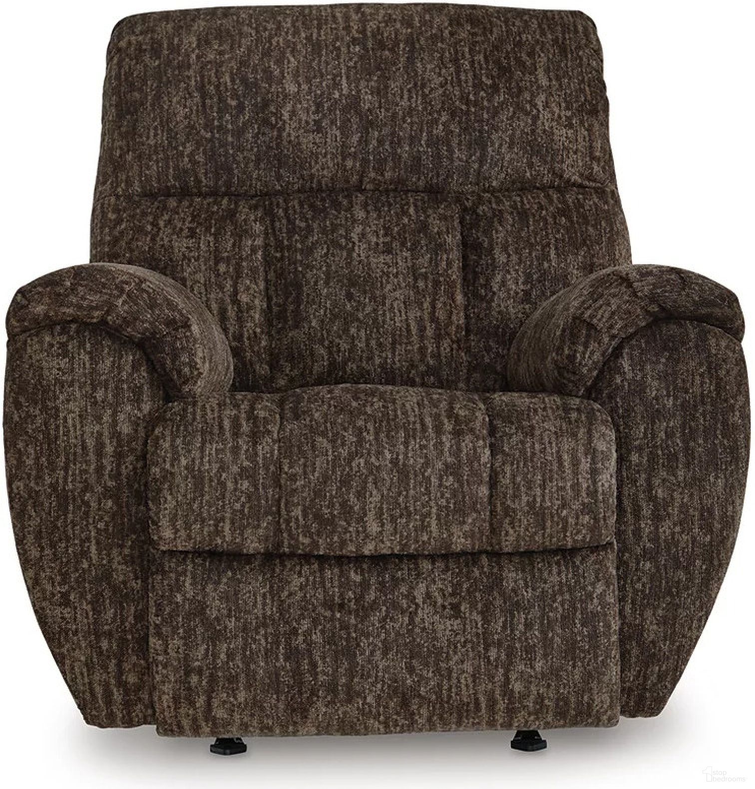 The appearance of RiverCam Recliner In Chocolate designed by Signature Design by Ashley in the modern / contemporary interior design. This chocolate piece of furniture was selected by 1StopBedrooms from RiverCam Collection to add a touch of cosiness and style into your home. Sku: NC5260525. Material: Fabric.