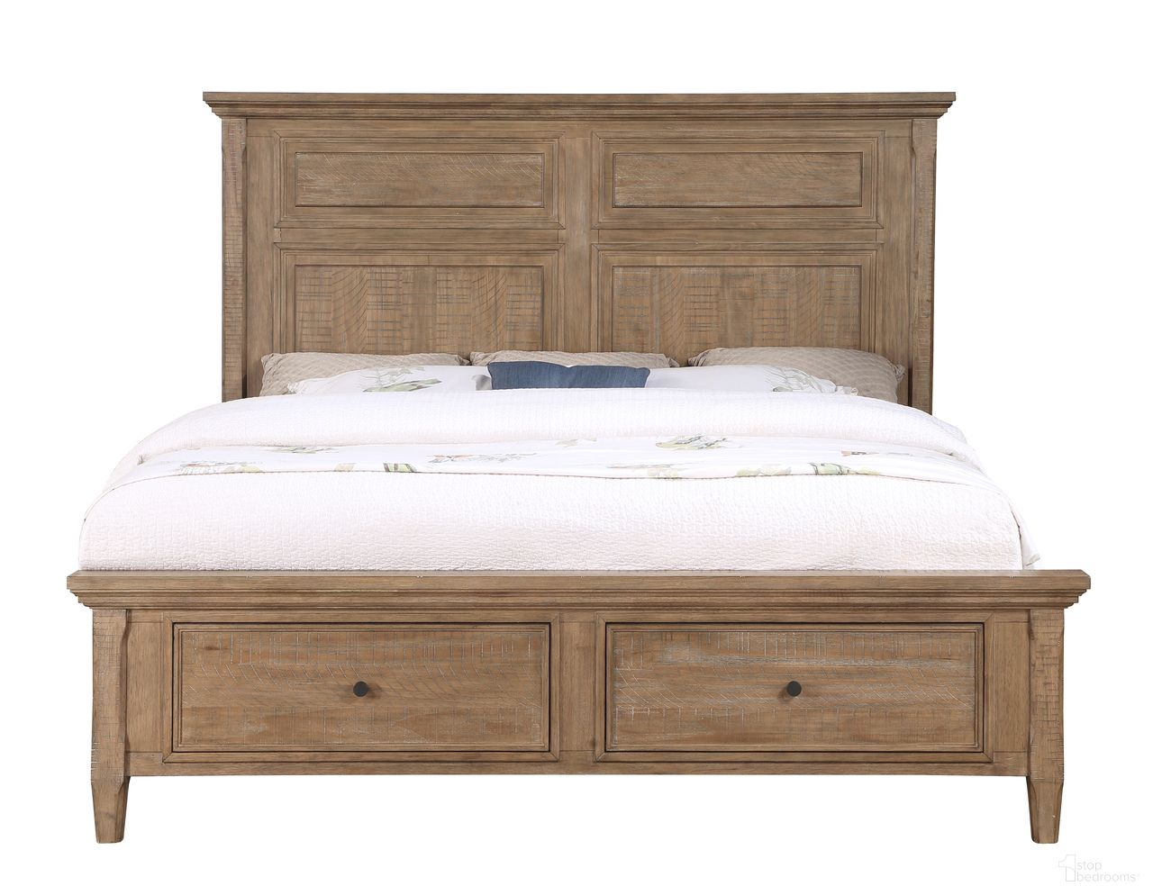 The appearance of Riverdale Queen Storage Bed In Brown designed by Steve Silver in the country / farmhouse interior design. This brown piece of furniture was selected by 1StopBedrooms from Riverdale Collection to add a touch of cosiness and style into your home. Sku: RV900QHB;RV900QSFB;RV900SR. Bed Type: Storage Bed. Bed Size: Queen. Material: MDF.