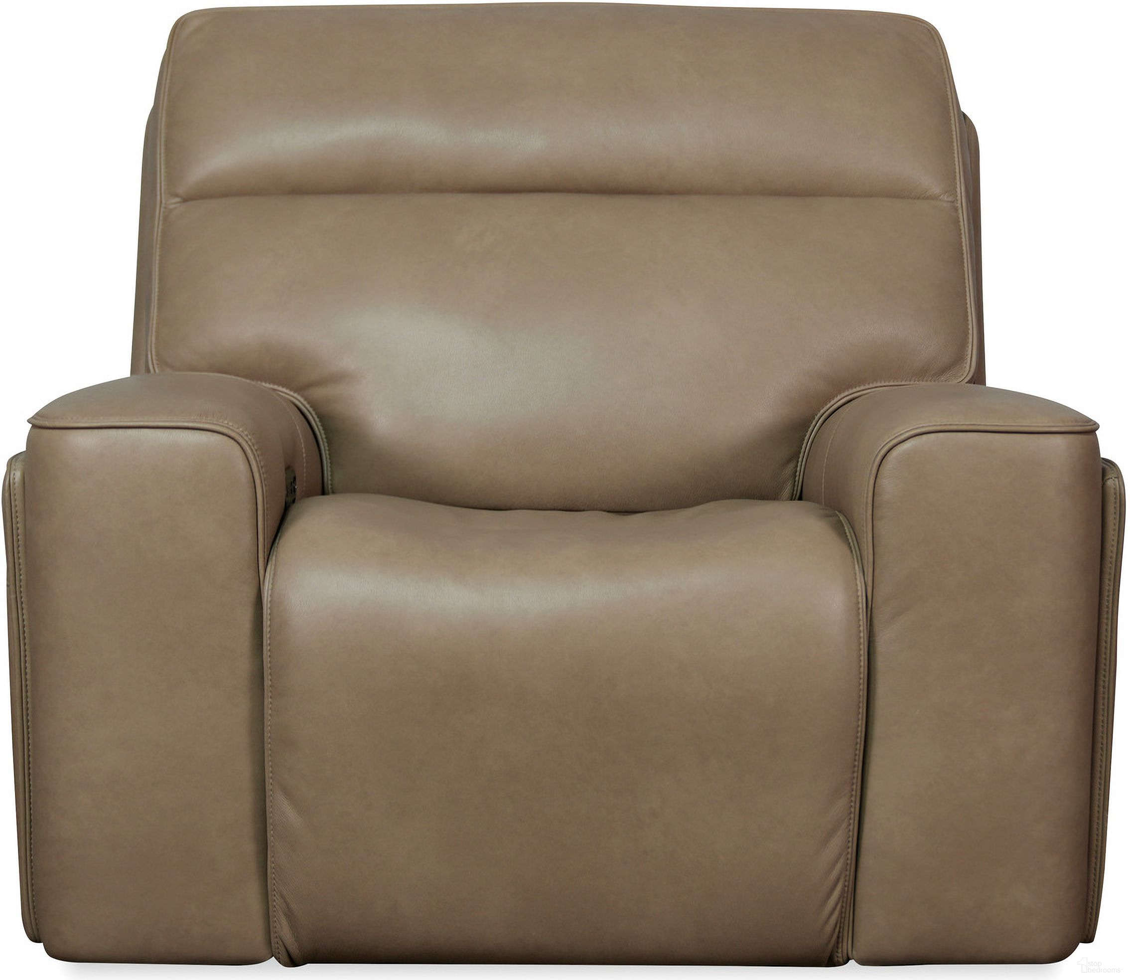Riverton Power Gliding Recliner with Power Headrest and Lumbar In Brown
