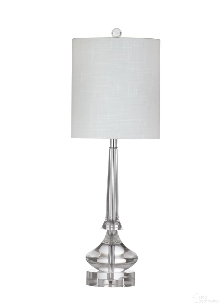 Rivoli Table Lamp In Clear