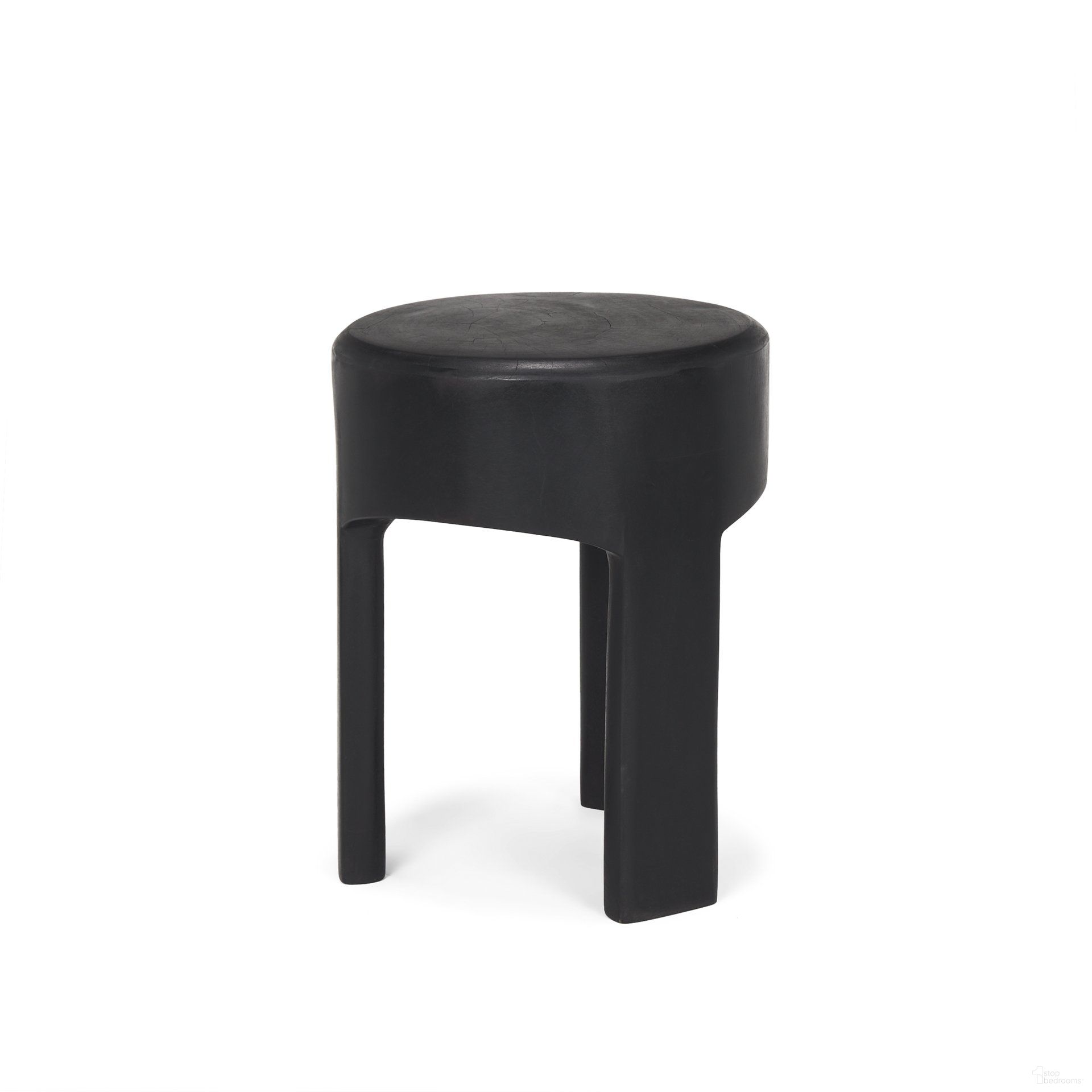 The appearance of Riya Wooden Stool In Solid Black designed by Mercana in the rustic / southwestern interior design. This black piece of furniture was selected by 1StopBedrooms from Riya Collection to add a touch of cosiness and style into your home. Sku: 70727. Material: Wood.