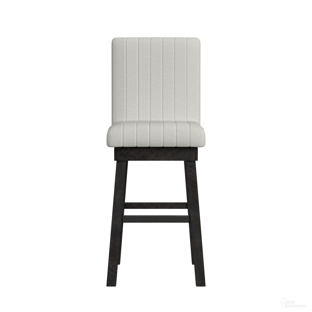 Rizzo Swivel Bar Stool Set of 2 In Dark Espresso