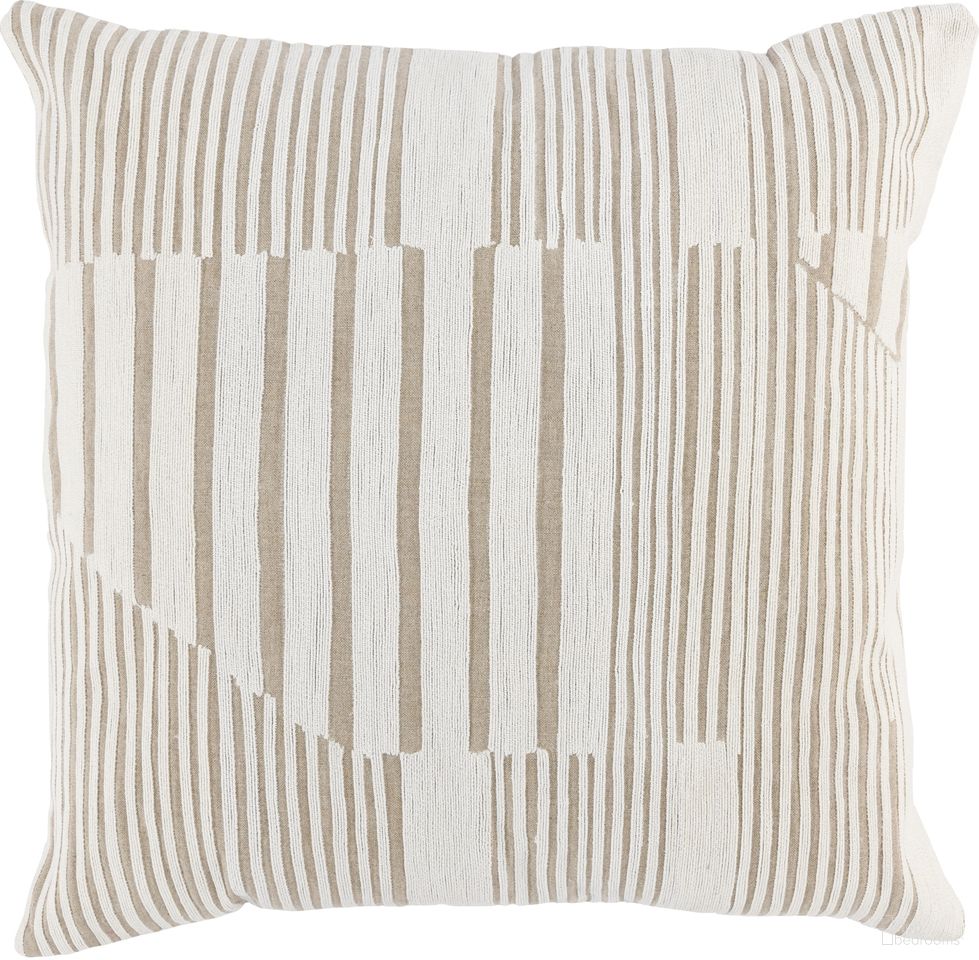 RM Levi 22x22 Pillow In Ivory and Natural