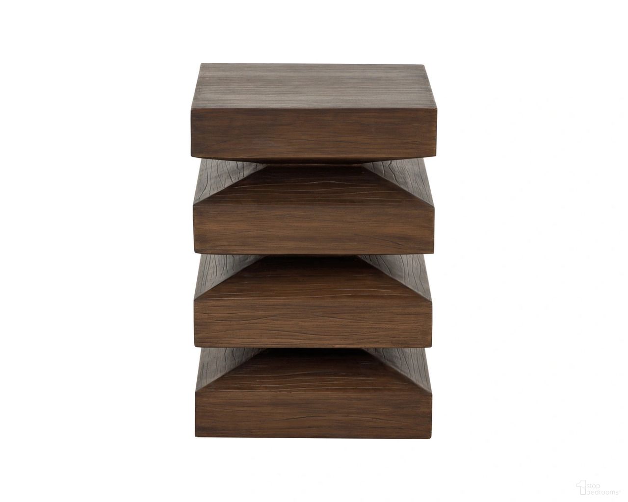 Robarts End Table In Dark Brown