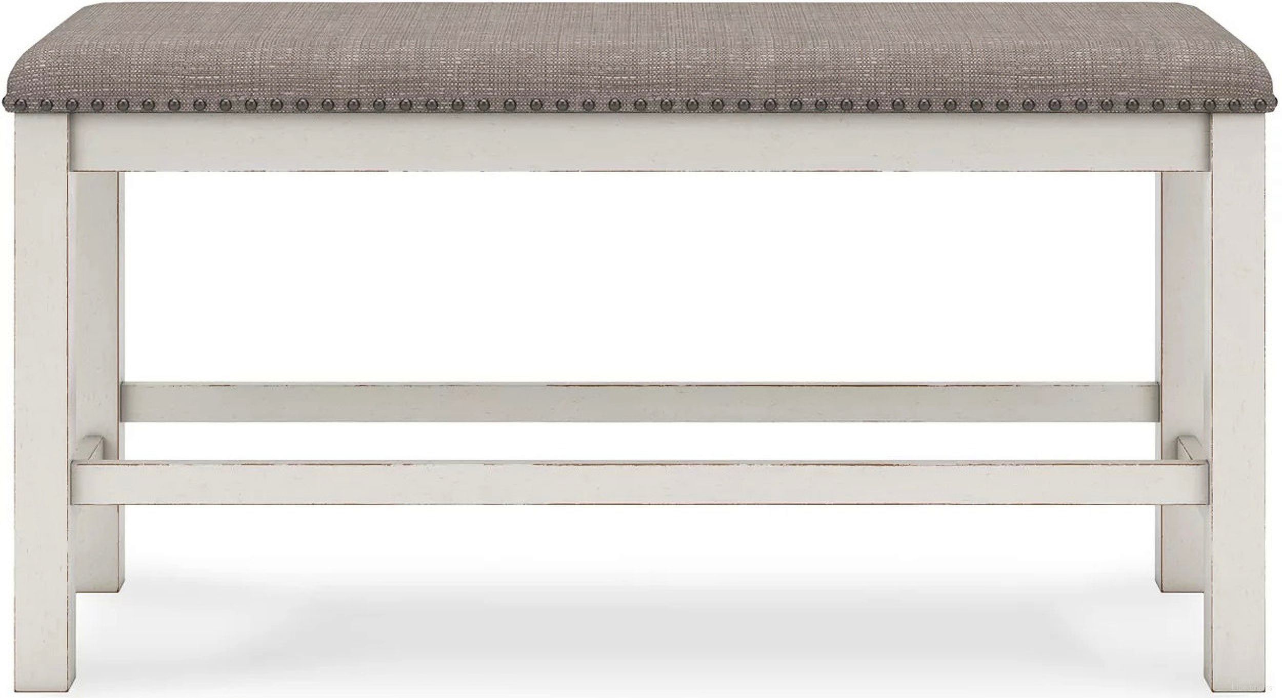 Robbinsdale 49 Inch Counter Height Dining Bench In Antique White by ...