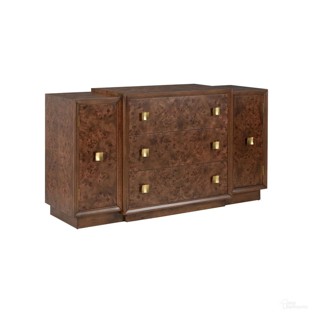The appearance of Robinson Cabinet In Brown designed by Wildwood in the modern / contemporary interior design. This brown piece of furniture was selected by 1StopBedrooms from Wildwood Collection to add a touch of cosiness and style into your home. Sku: 490797. Material: Wood.