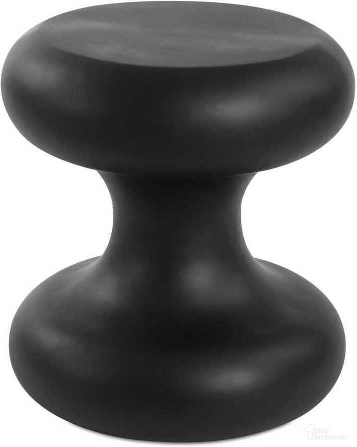 The appearance of Robles Outdoor Accent Table In Black designed by Uttermost in the modern / contemporary interior design. This black piece of furniture was selected by 1StopBedrooms from Robles Collection to add a touch of cosiness and style into your home. Sku: 50232. Material: Stone.