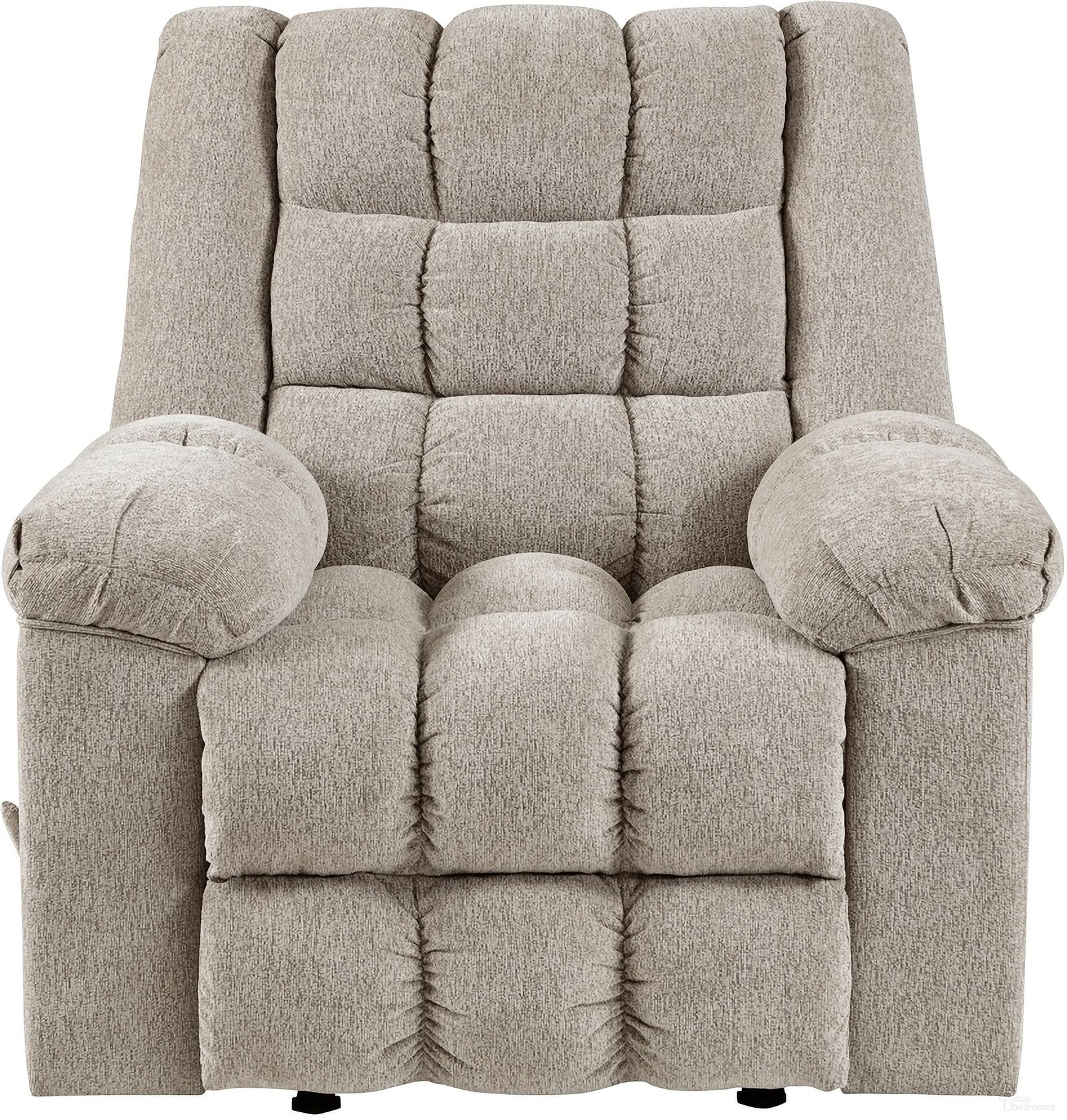 The appearance of Baldwin Rocker Reclining Chair In Beige designed by Homelegance in the transitional interior design. This beige piece of furniture was selected by 1StopBedrooms from Baldwin Collection to add a touch of cosiness and style into your home. Sku: 9726BR-1. Material: Polyester.