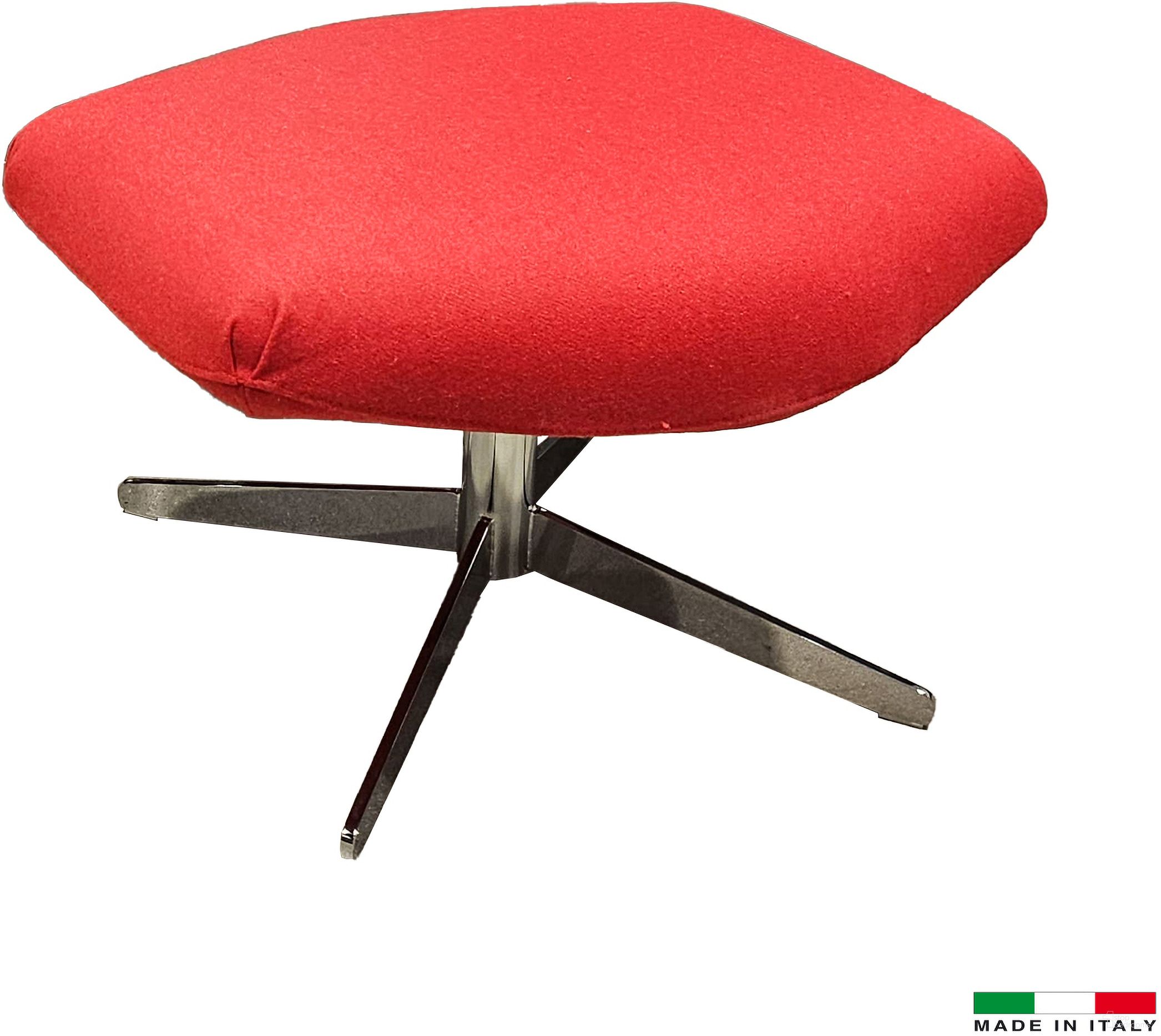 The appearance of Rocky Ottoman In Red designed by Bellini Modern Living in the modern / contemporary interior design. This red piece of furniture  was selected by 1StopBedrooms from Rocky Collection to add a touch of cosiness and style into your home. Sku: Rocky O RD. Material: Melange.