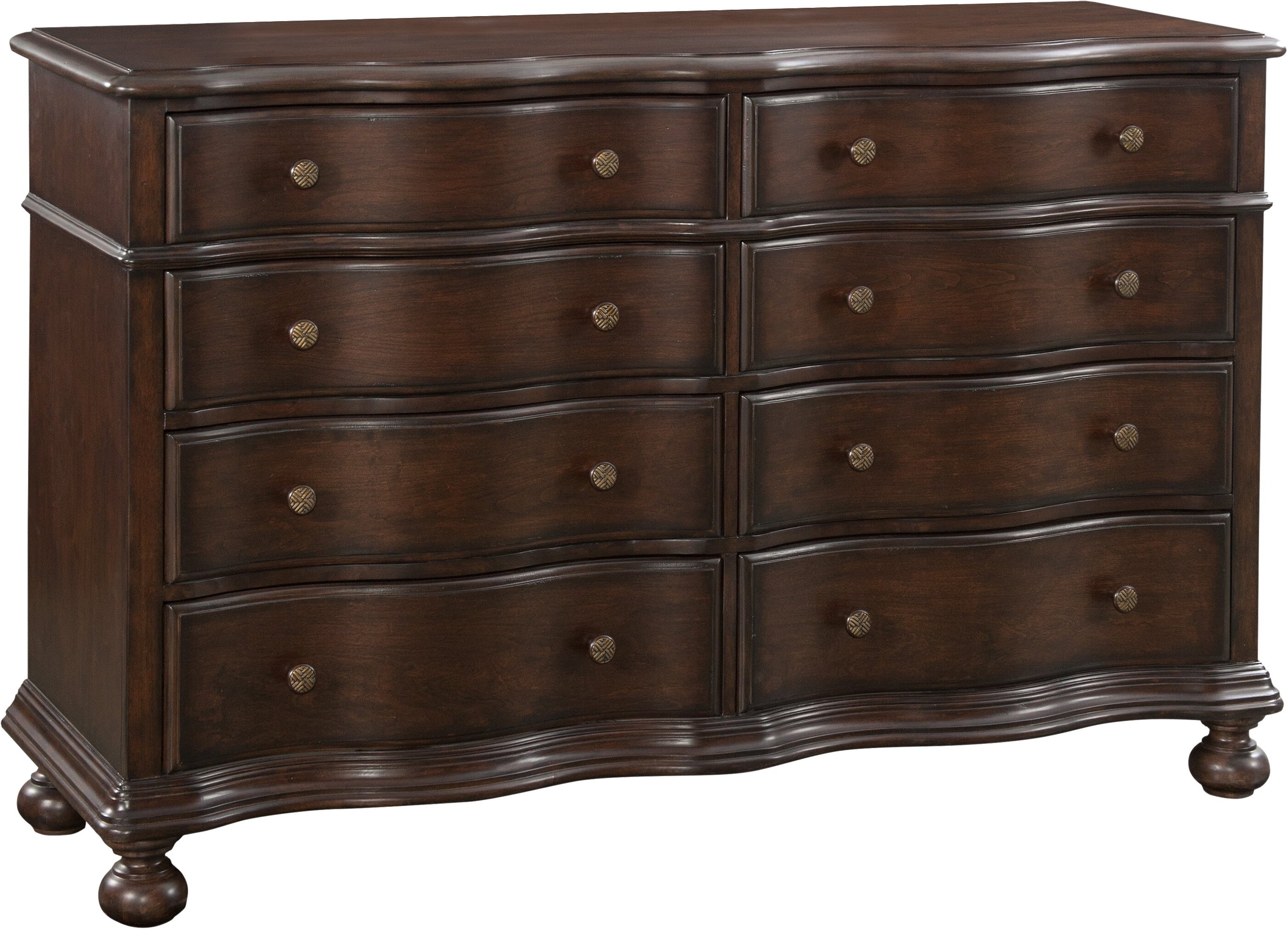 Rodanthe 8 Drawer Dresser In Cherry by American Woodcrafters