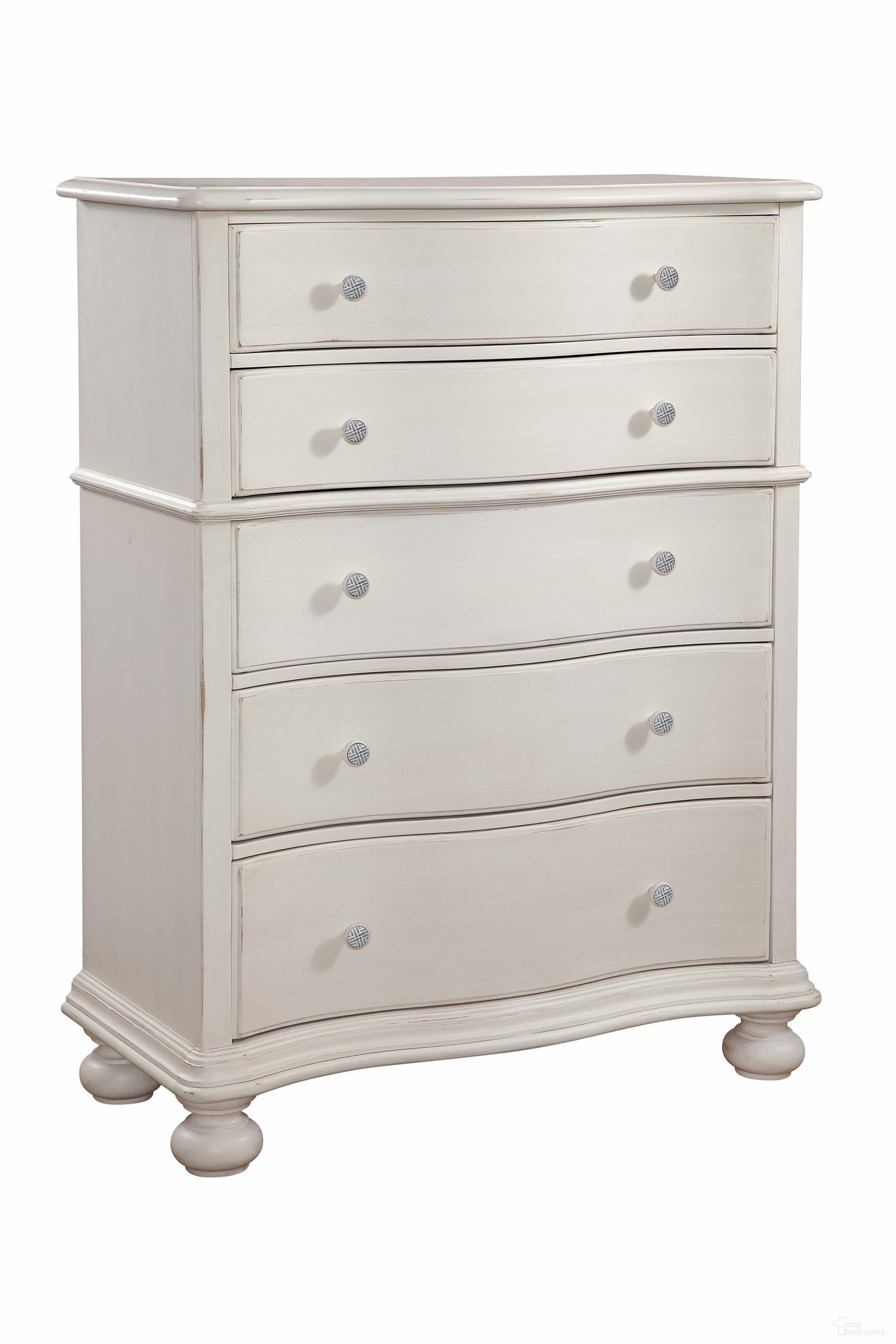 The appearance of Rodanthe Dove White Chest designed by American Woodcrafters in the transitional interior design. This white piece of furniture was selected by 1StopBedrooms from Rodanthe Collection to add a touch of cosiness and style into your home. Sku: 3910-150. Material: MDF.