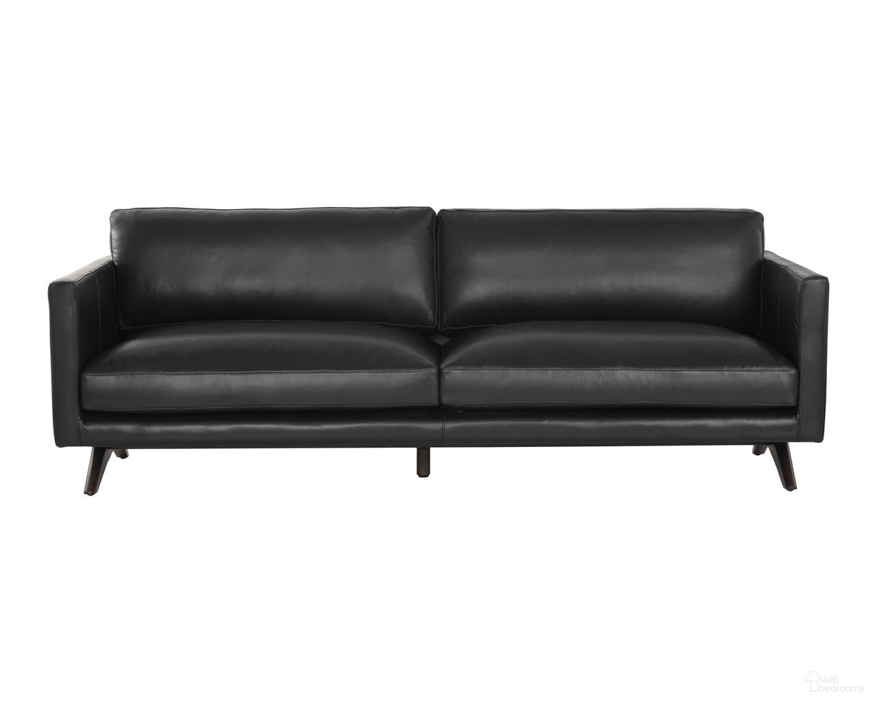Rogers Sofa In Cortina Black