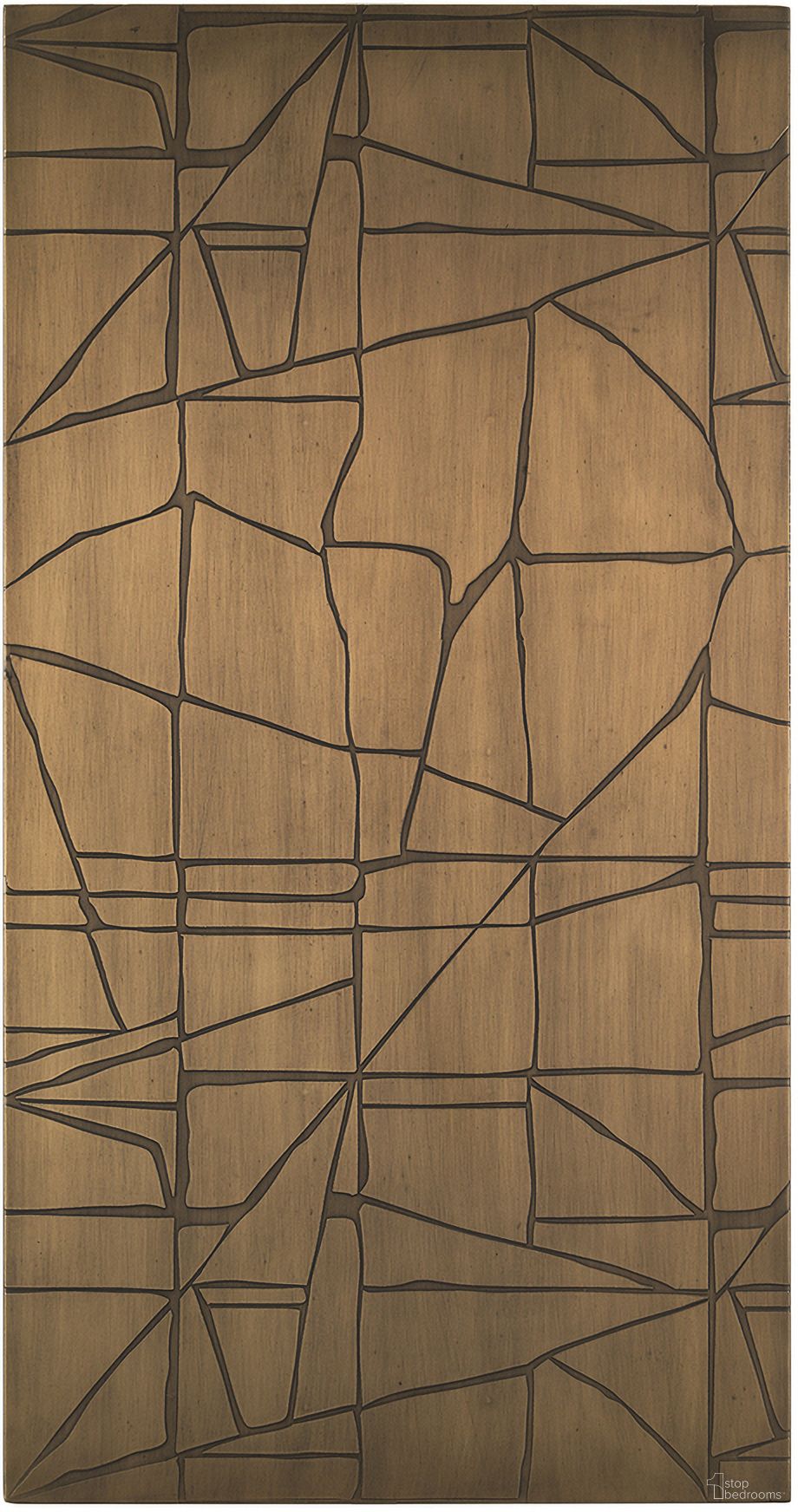 The appearance of Roho Painted Metal Wall Art In Gold designed by Mercana in the modern / contemporary interior design. This gold piece of furniture  was selected by 1StopBedrooms from Roho Collection to add a touch of cosiness and style into your home. Sku: 70596. Material: Metal.