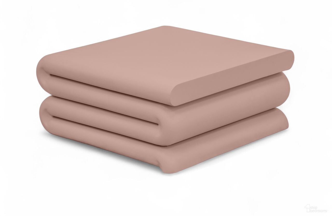 Roland Iron Coffee Table In Pink